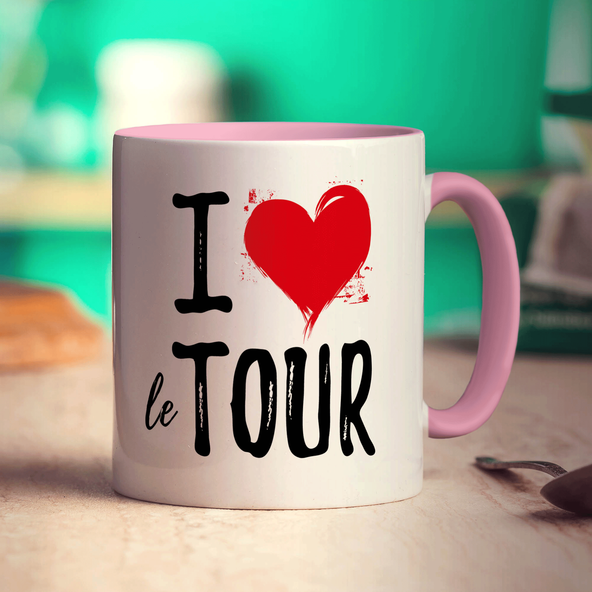 I Heart Le Tour Mug