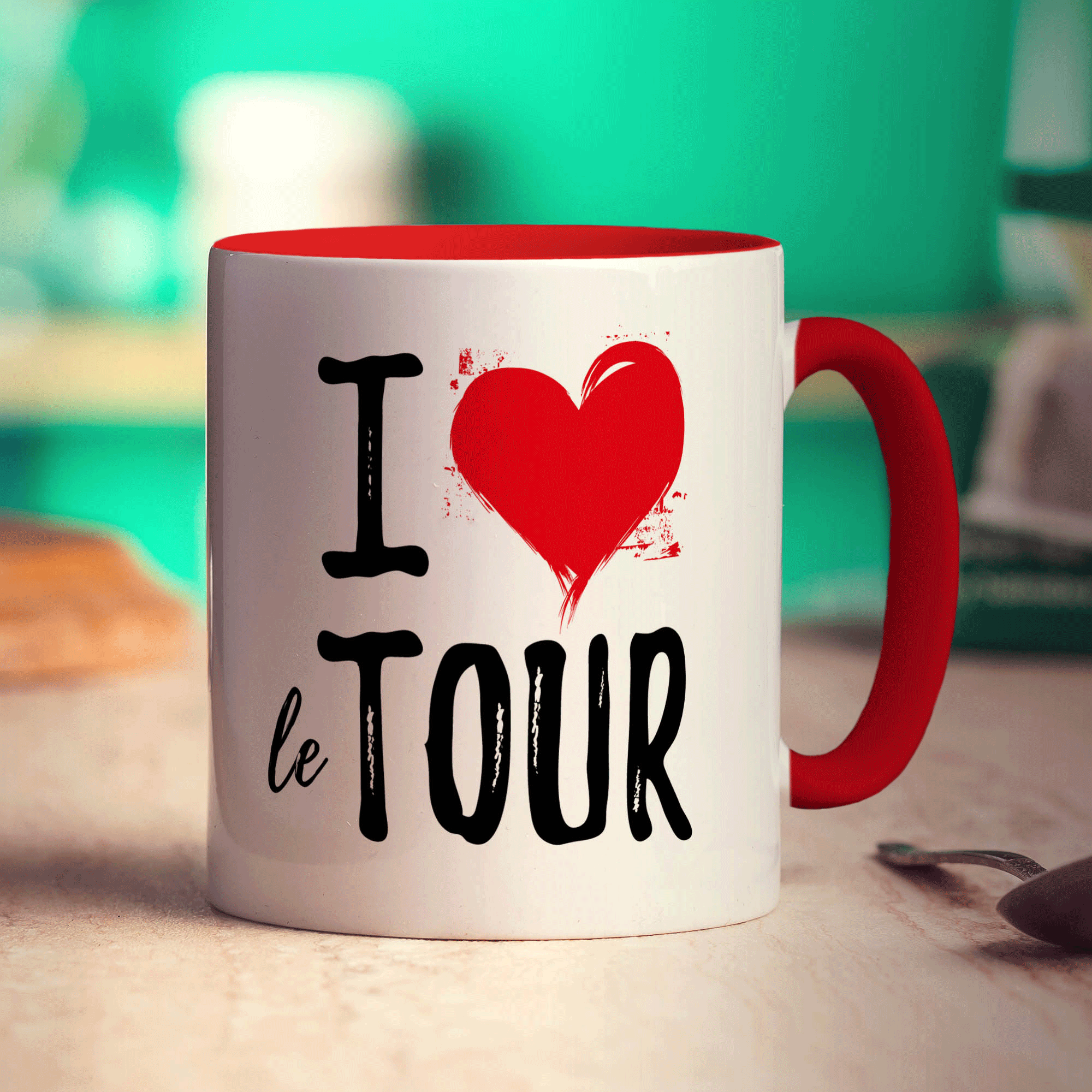 I Heart Le Tour Mug