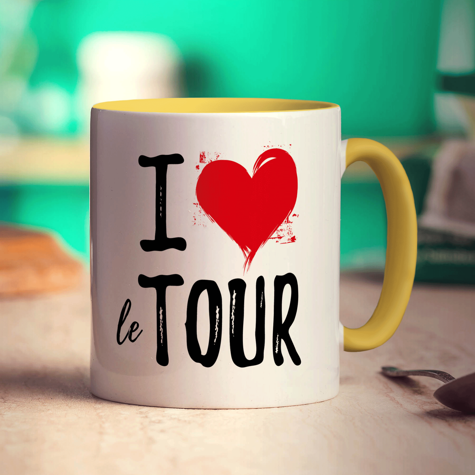 I Heart Le Tour Mug