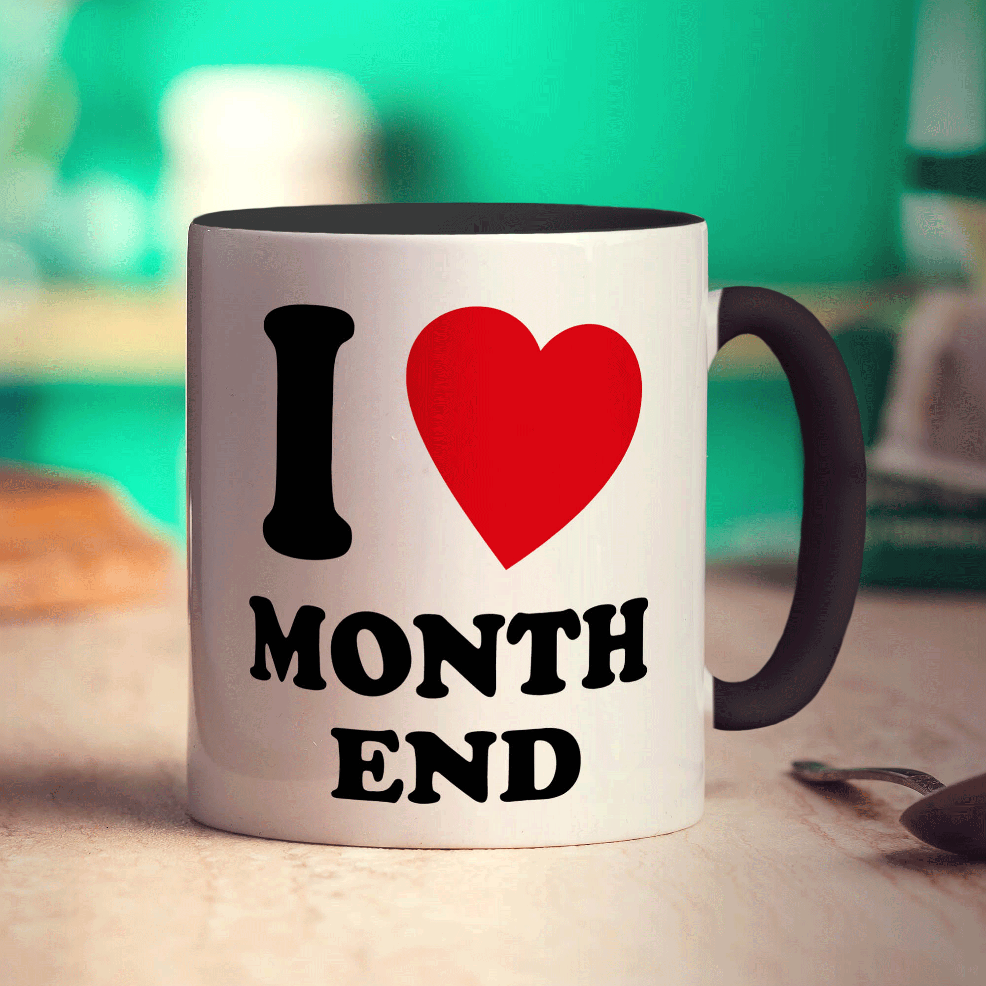 I Heart Month End Mug