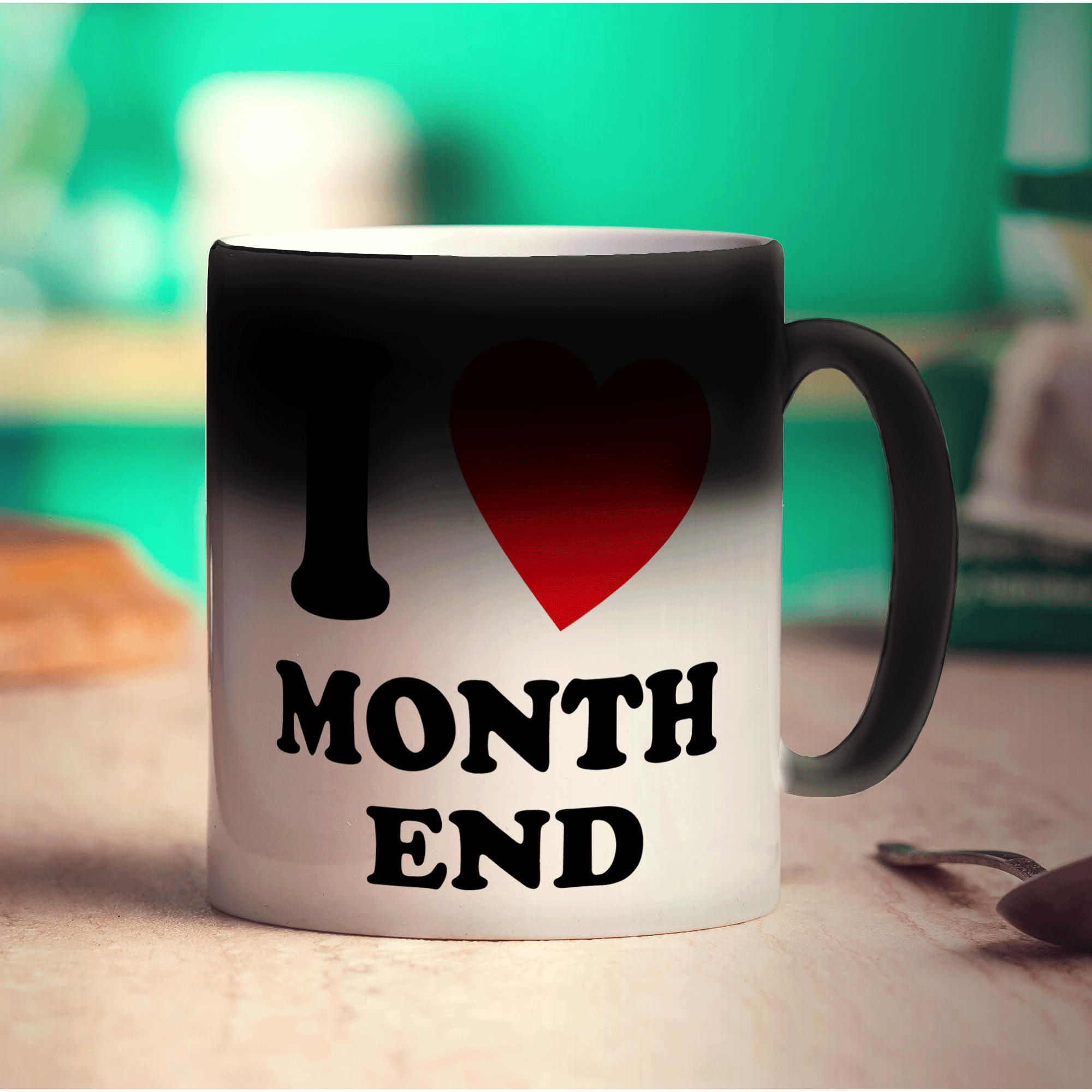 I Heart Month End Mug