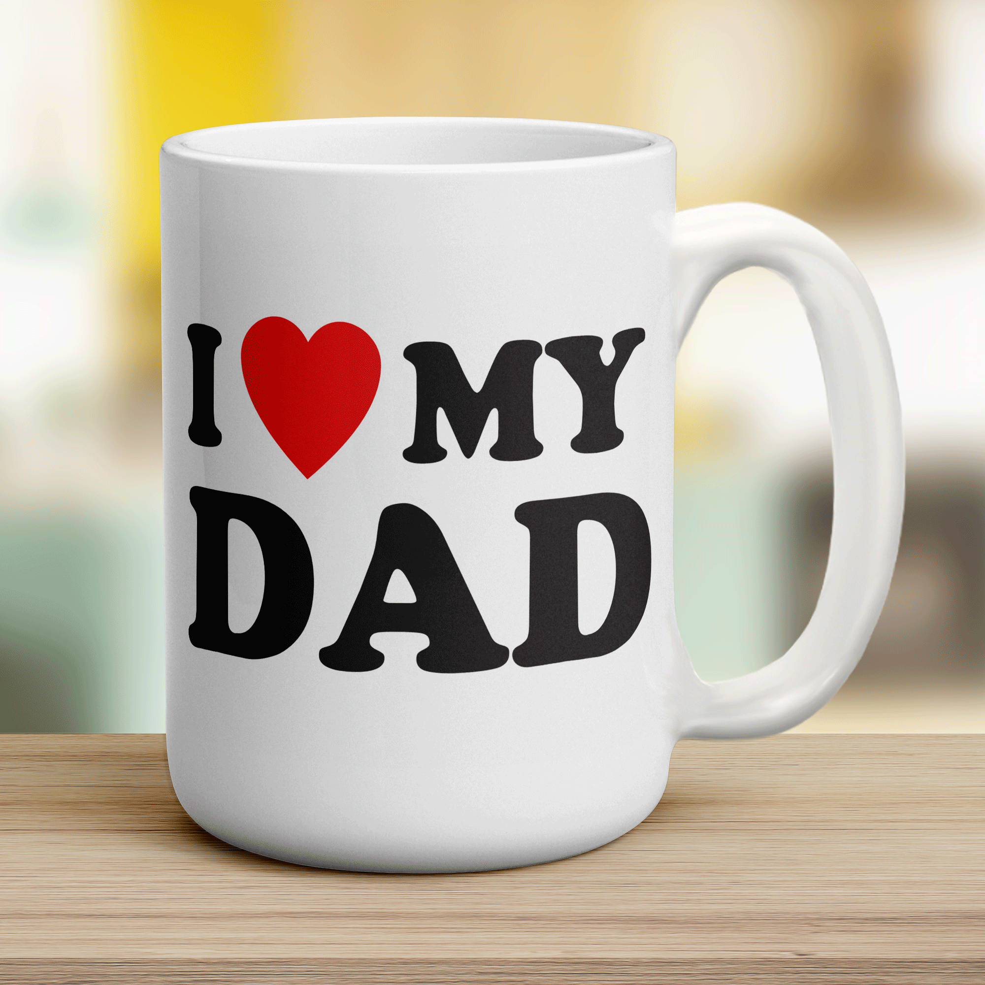 I Heart My Dad Mug