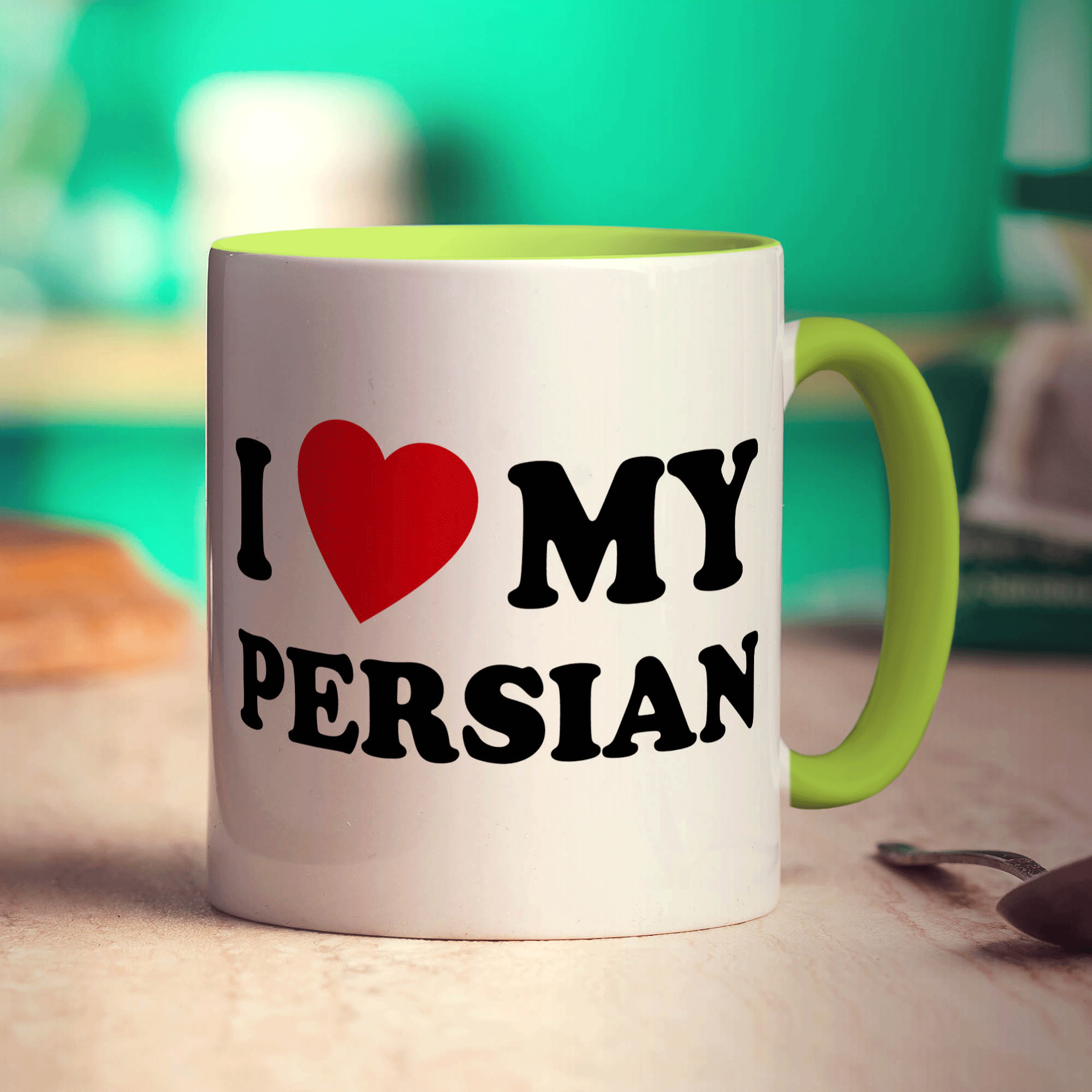 I Heart My Persian Mug