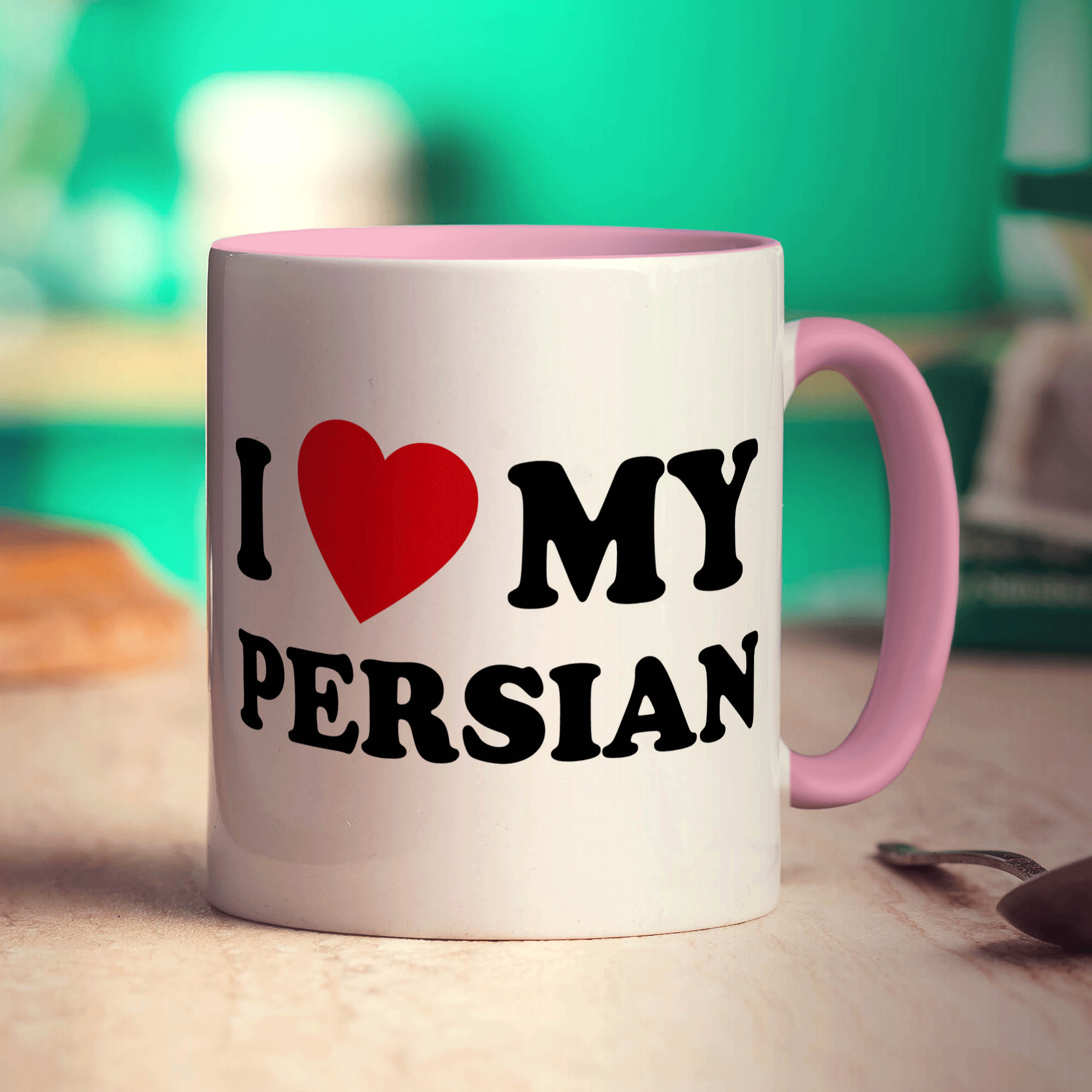 I Heart My Persian Mug