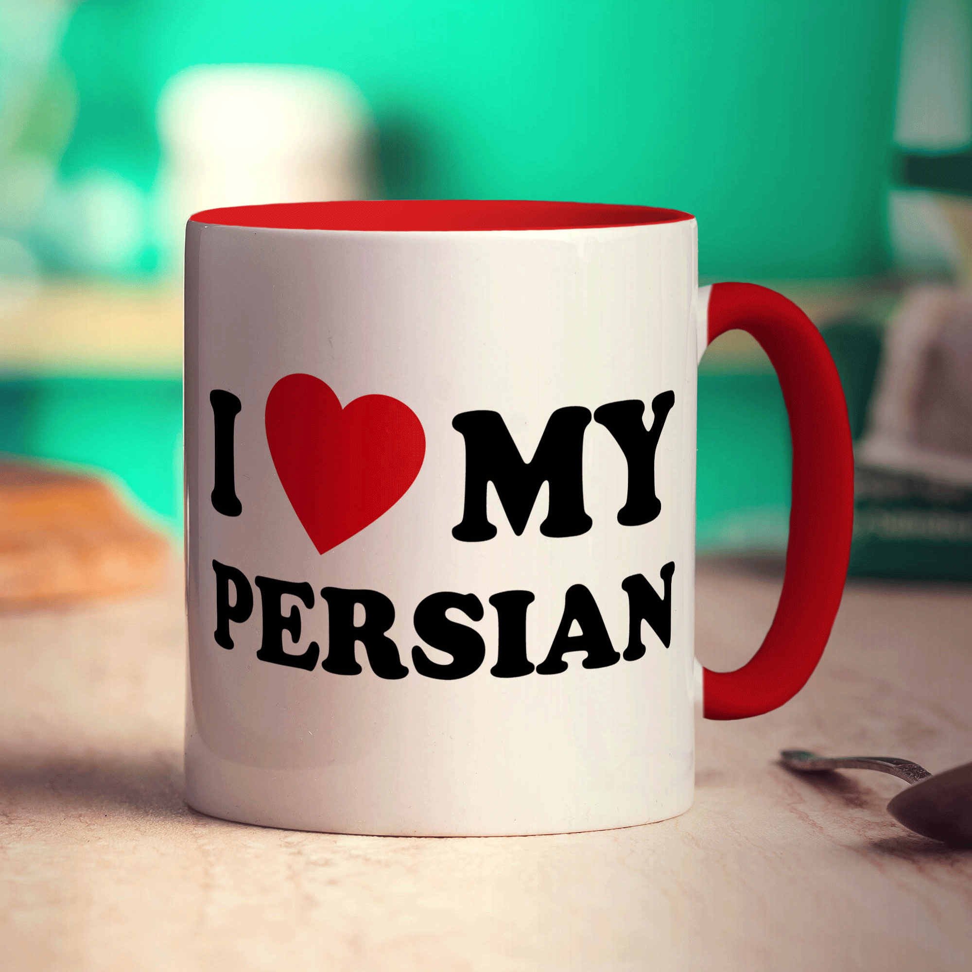 I Heart My Persian Mug