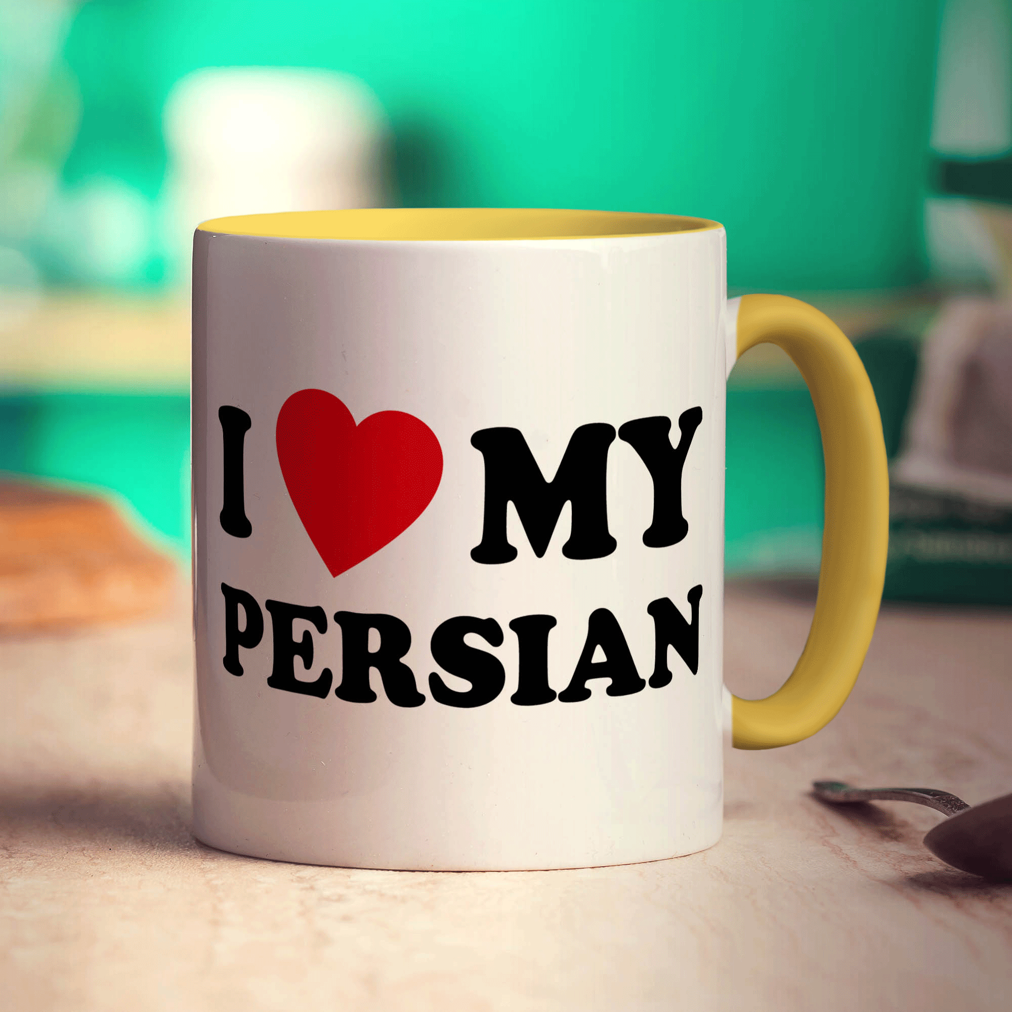 I Heart My Persian Mug