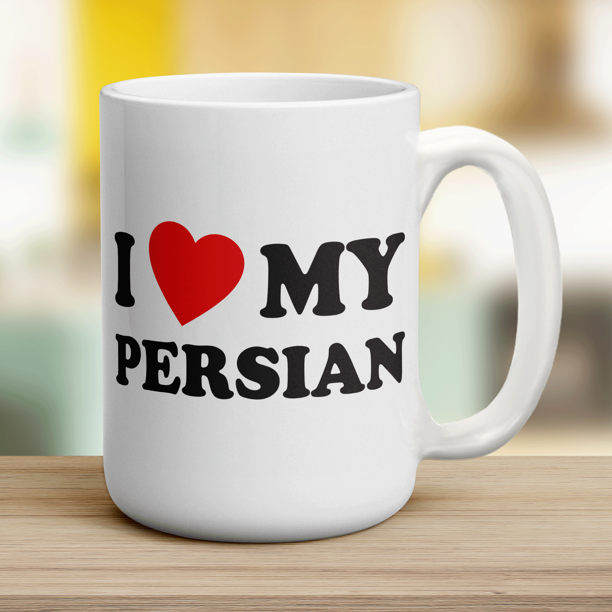 I Heart My Persian Mug