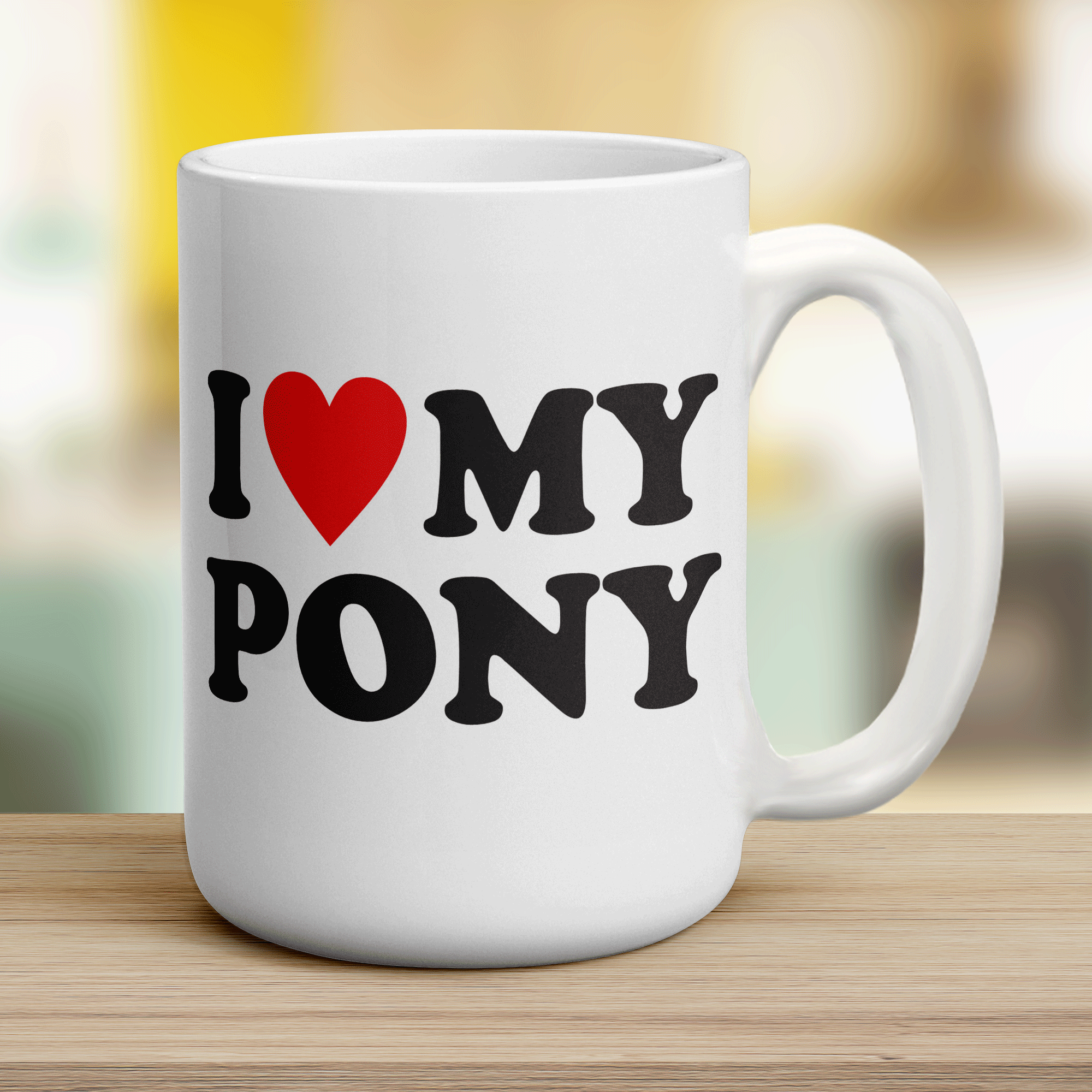 I Heart My Pony Mug