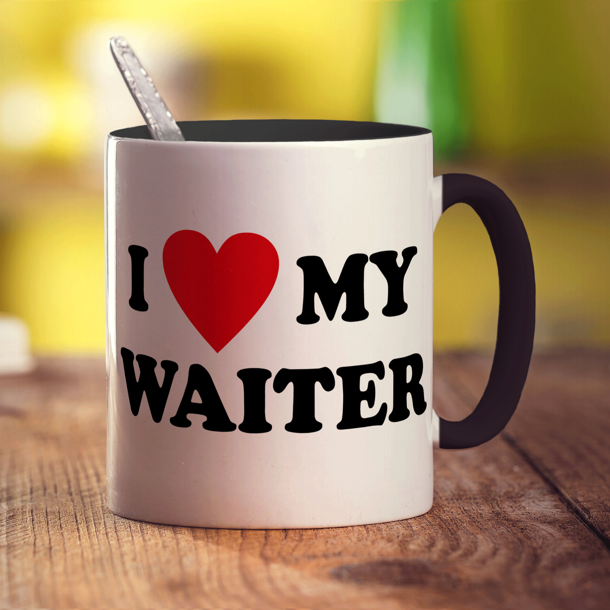 I Heart My Waiter Mug