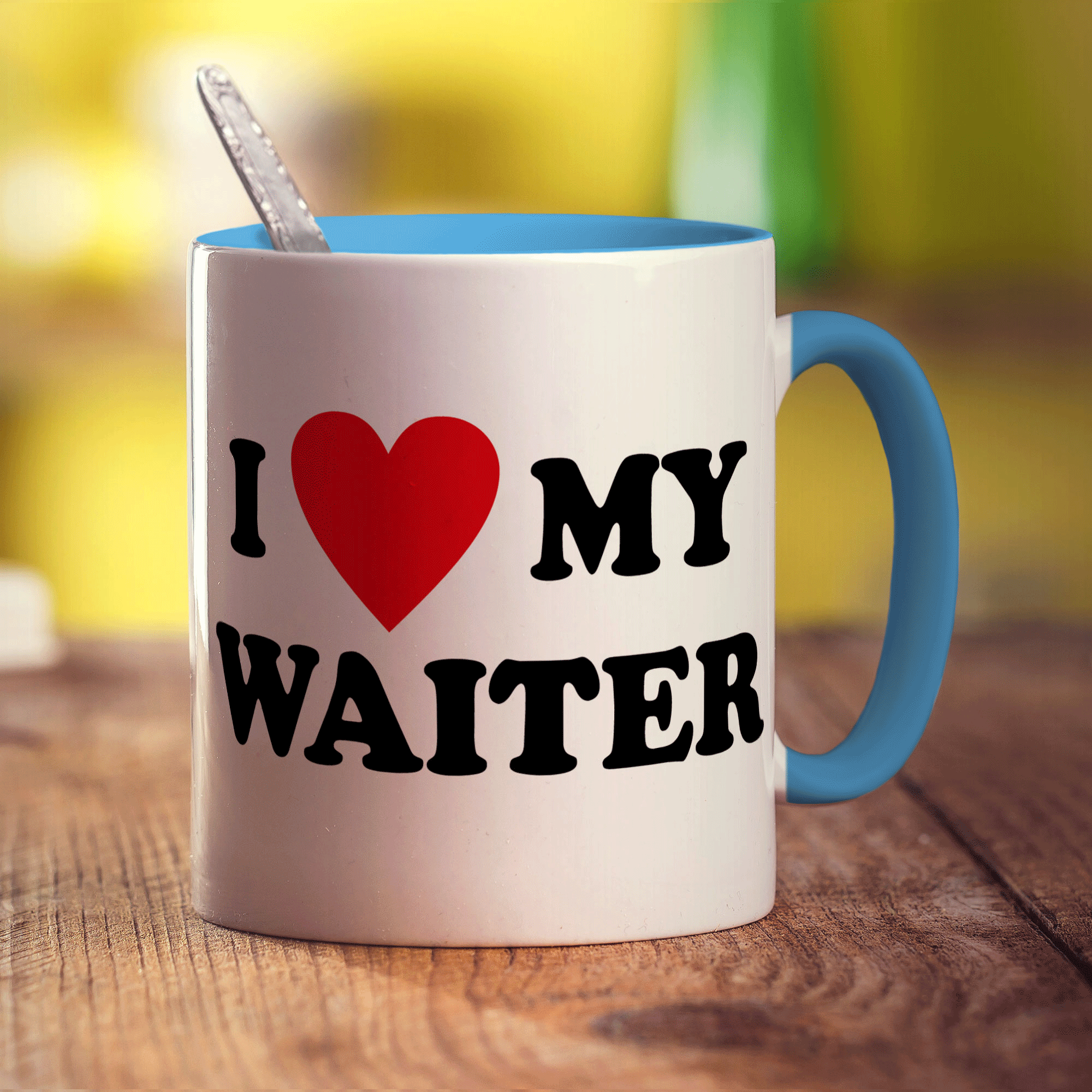 I Heart My Waiter Mug