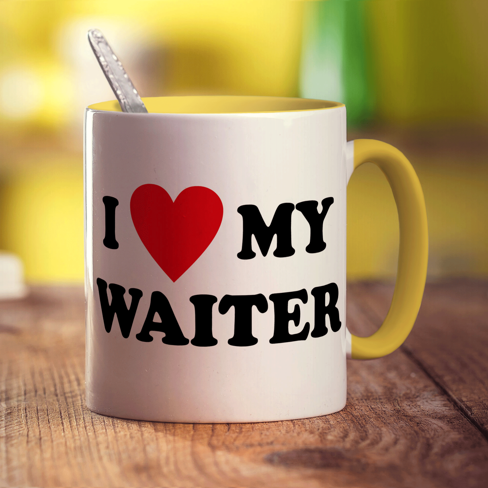 I Heart My Waiter Mug