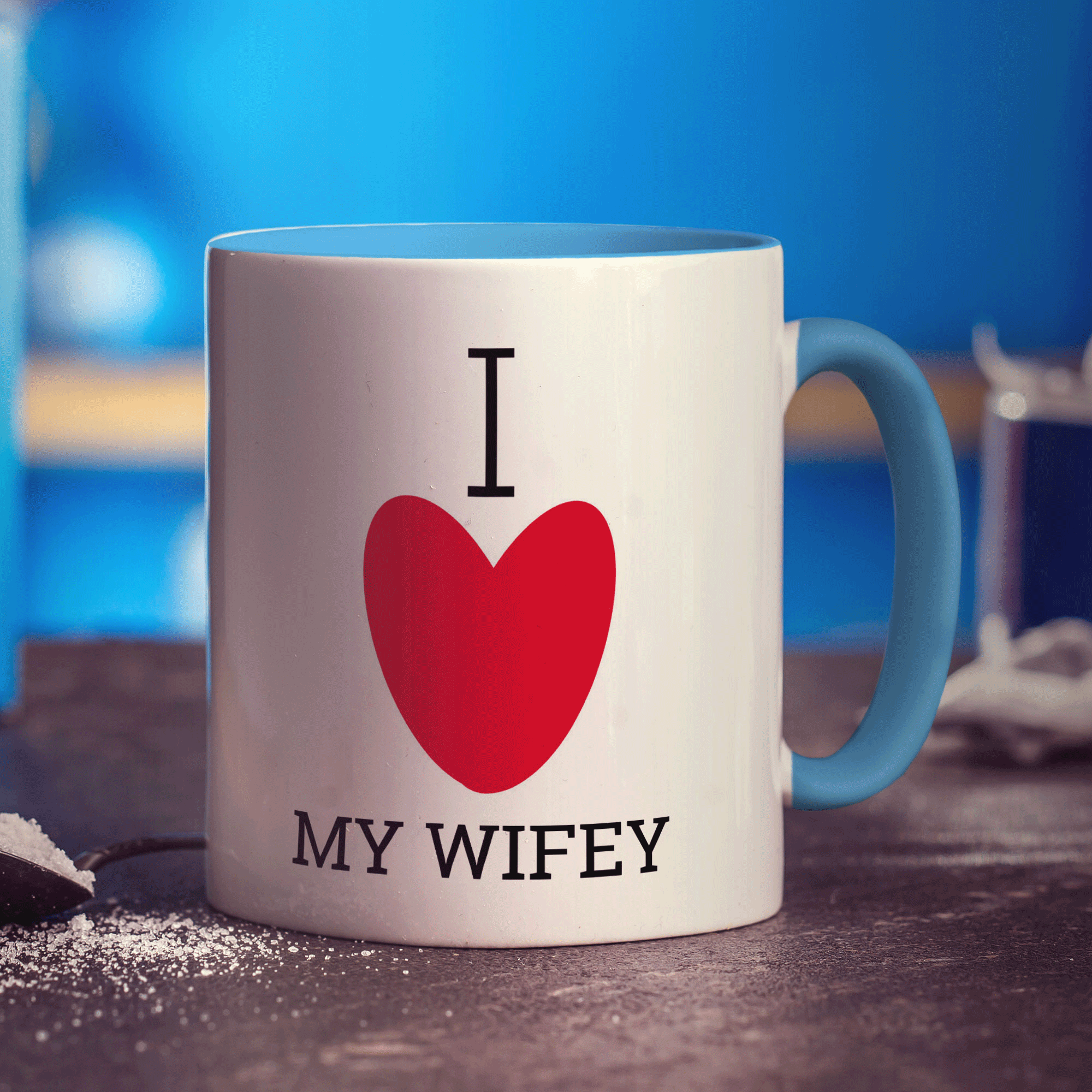 I Heart My Wifey Mug