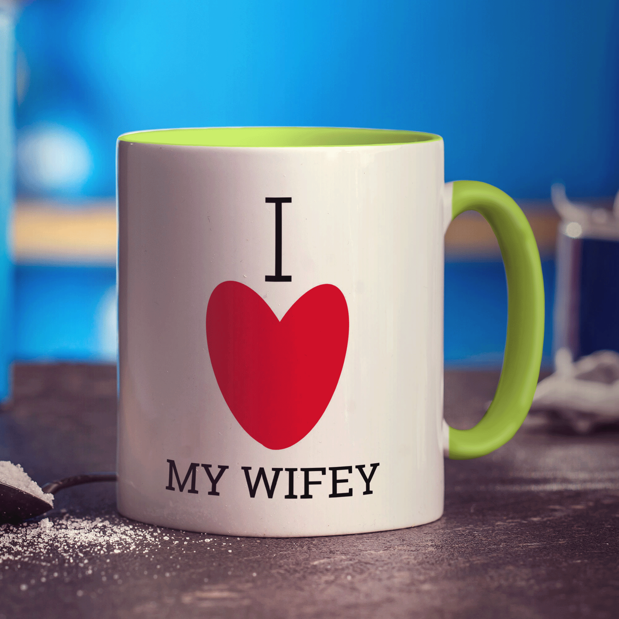 I Heart My Wifey Mug