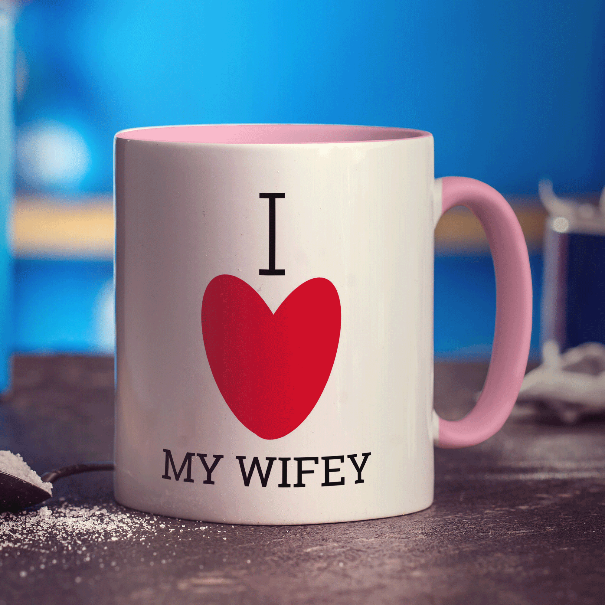 I Heart My Wifey Mug