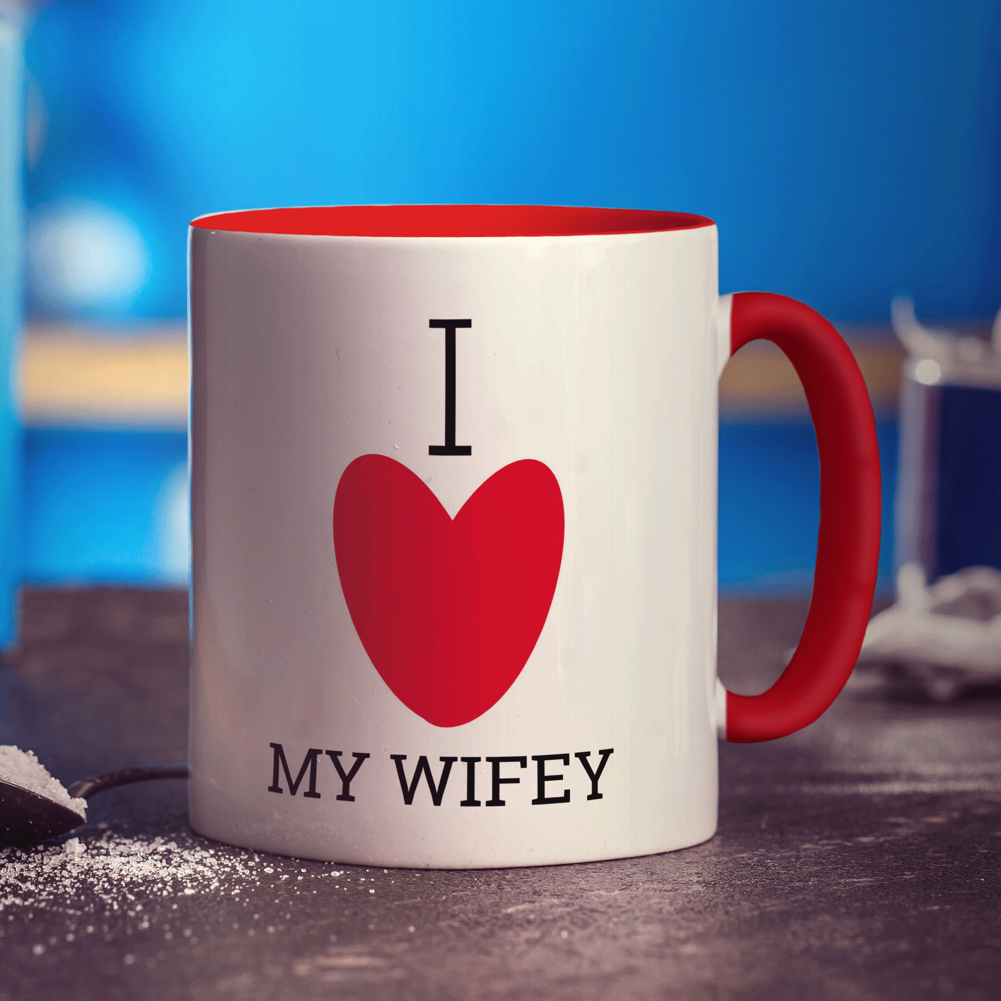 I Heart My Wifey Mug