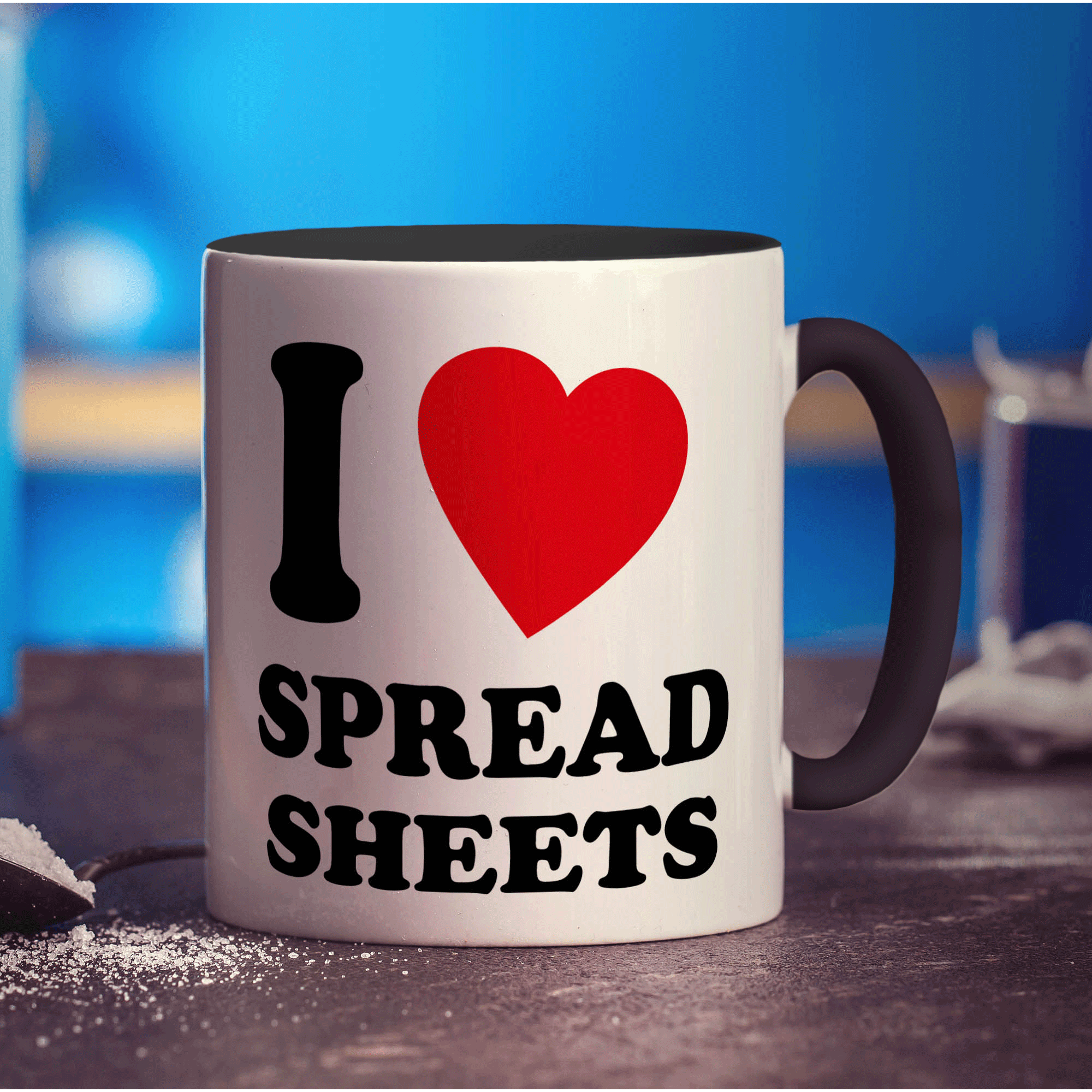 I Heart Spreadsheets Mug