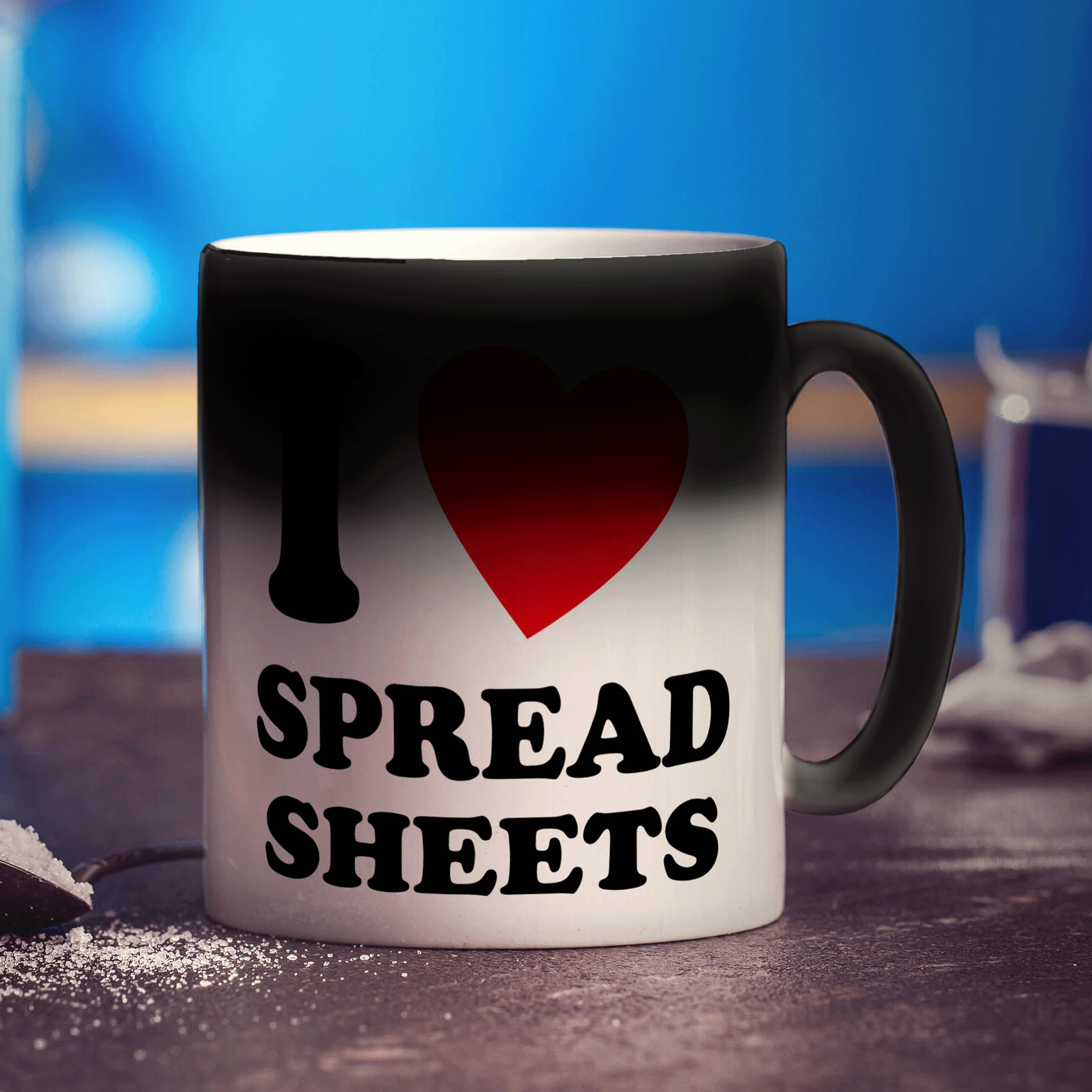 I Heart Spreadsheets Mug