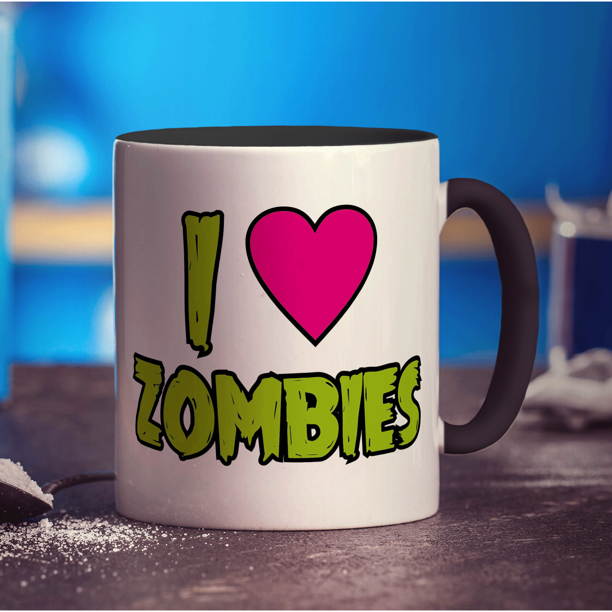 I Heart Zombies Mug