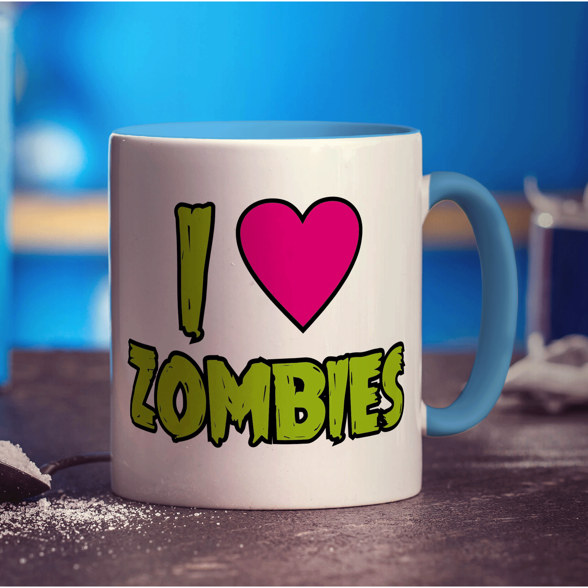 I Heart Zombies Mug