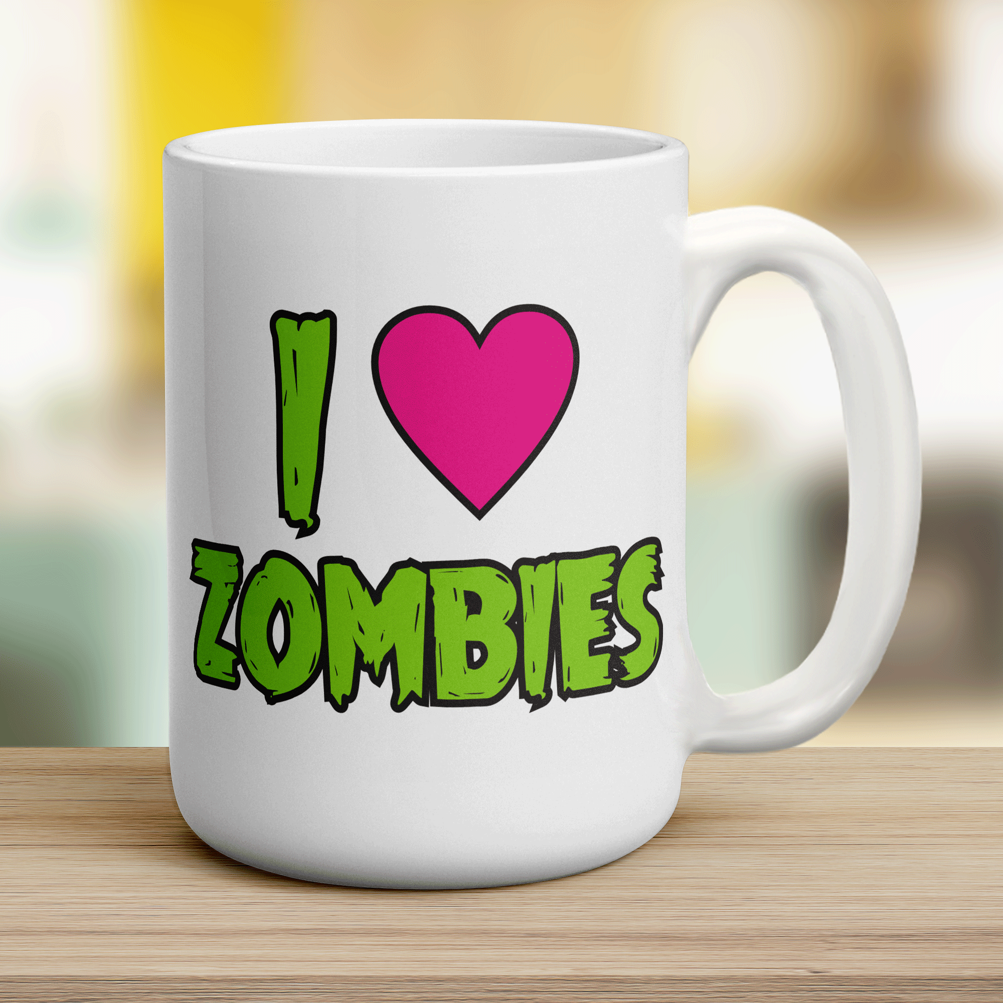 I Heart Zombies Mug