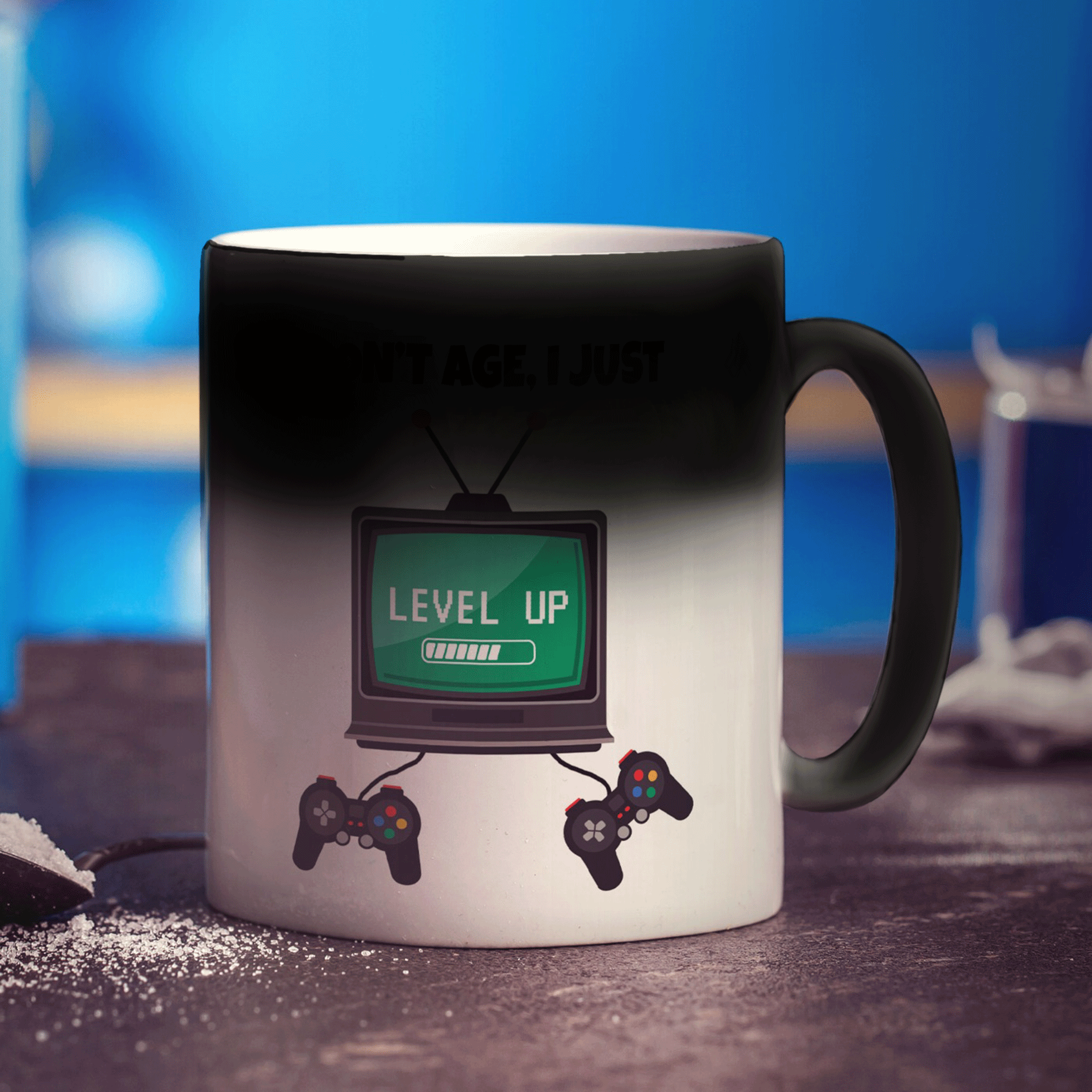 I Don't Age I Just Level Up Mug