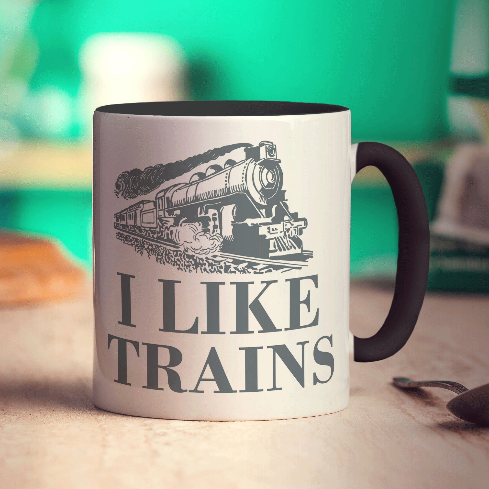 I Like Trains Mug