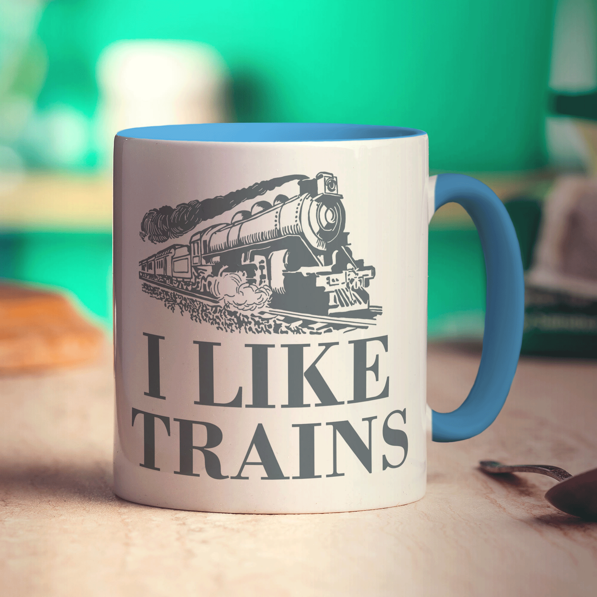 I Like Trains Mug