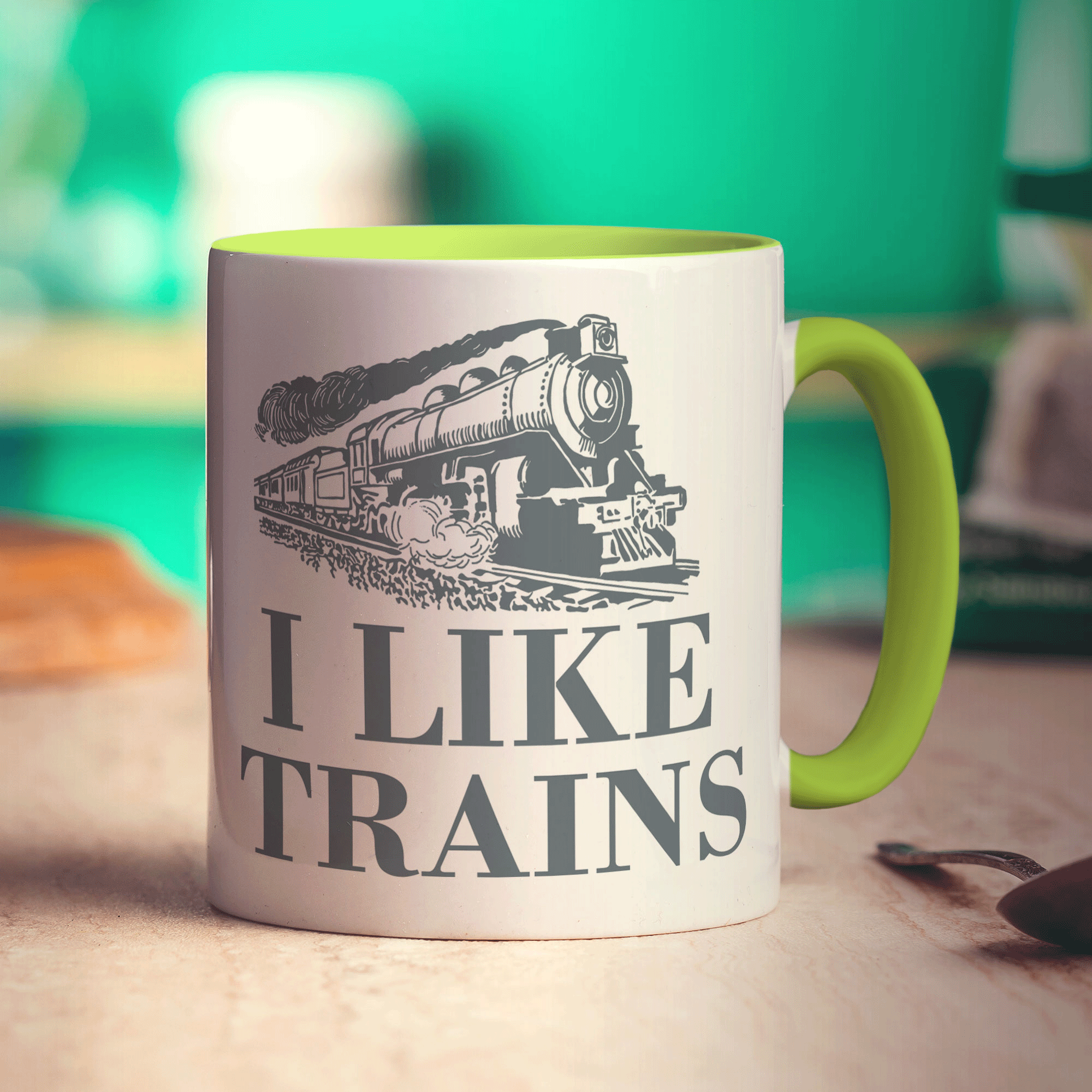 I Like Trains Mug