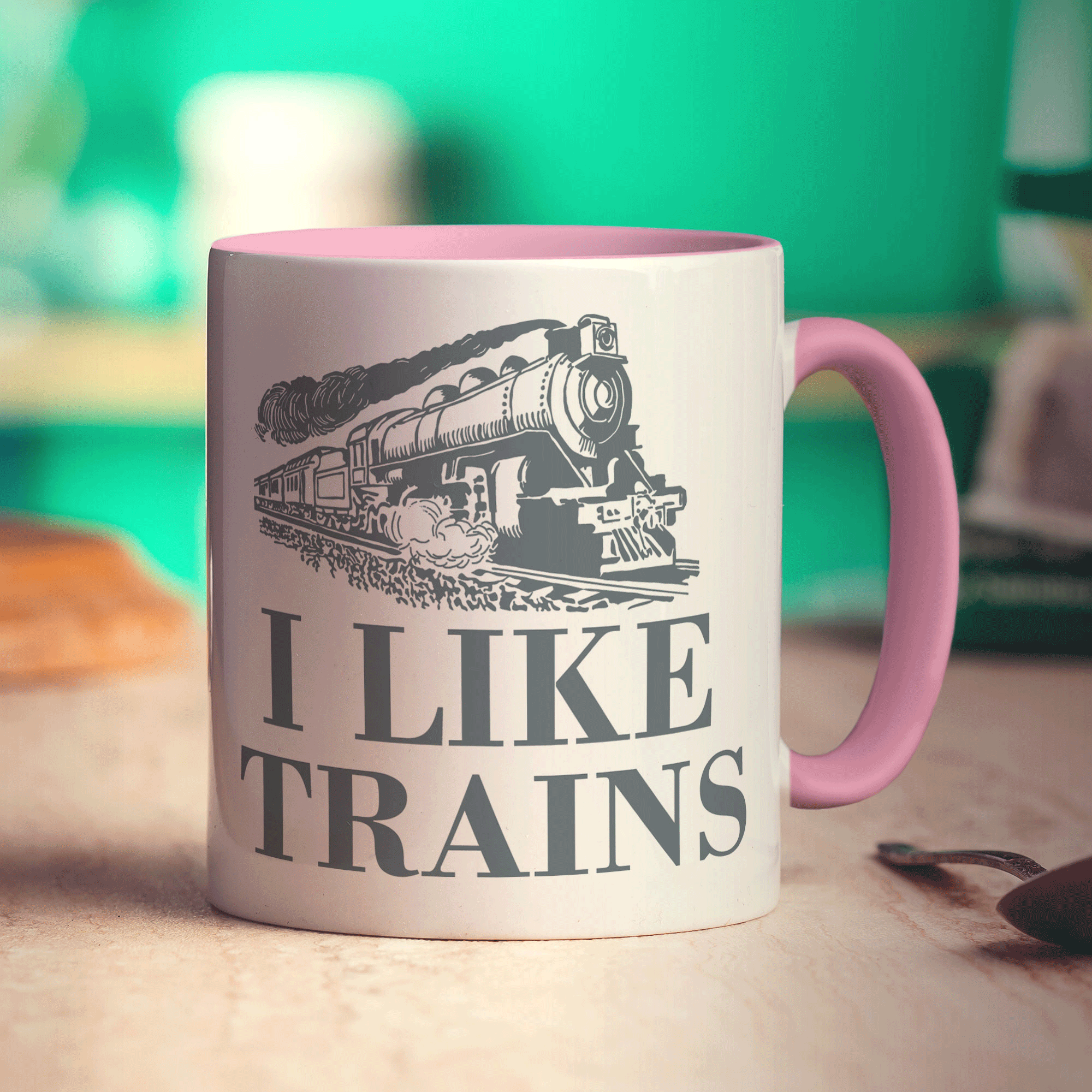 I Like Trains Mug