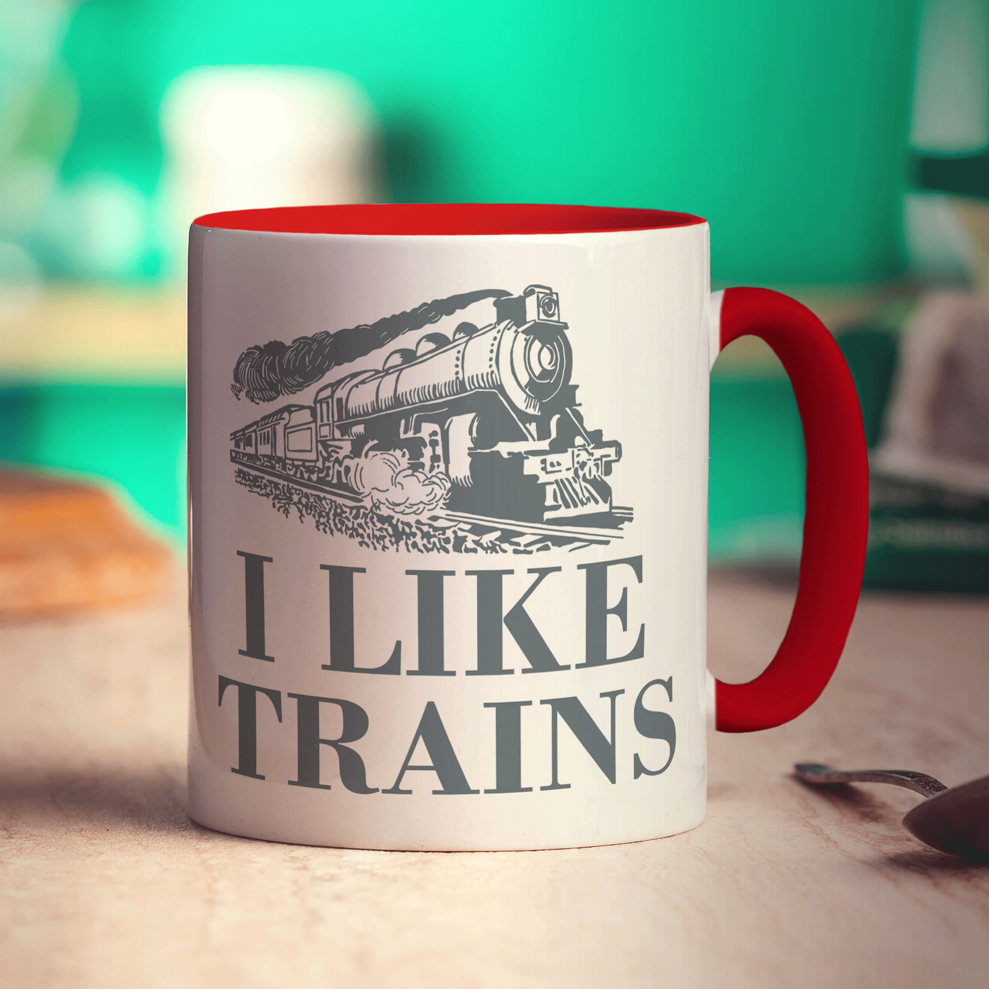 I Like Trains Mug