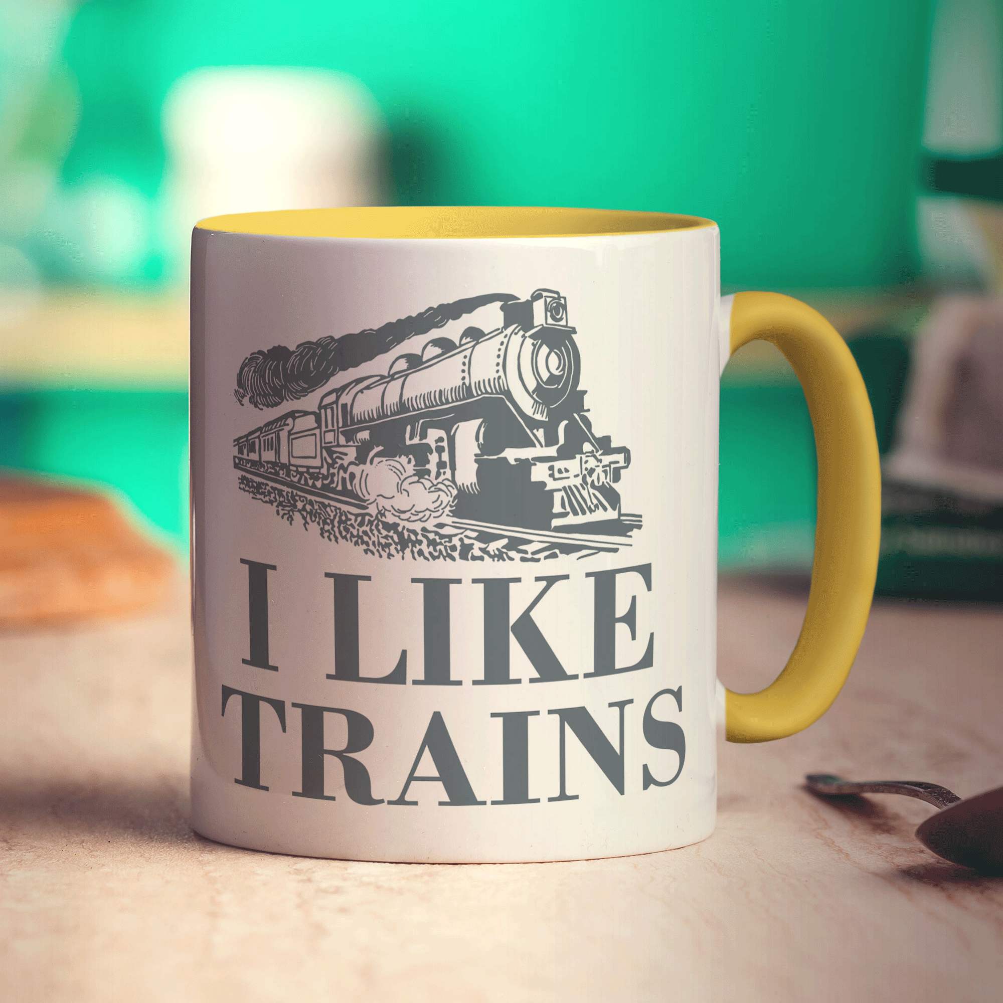 I Like Trains Mug