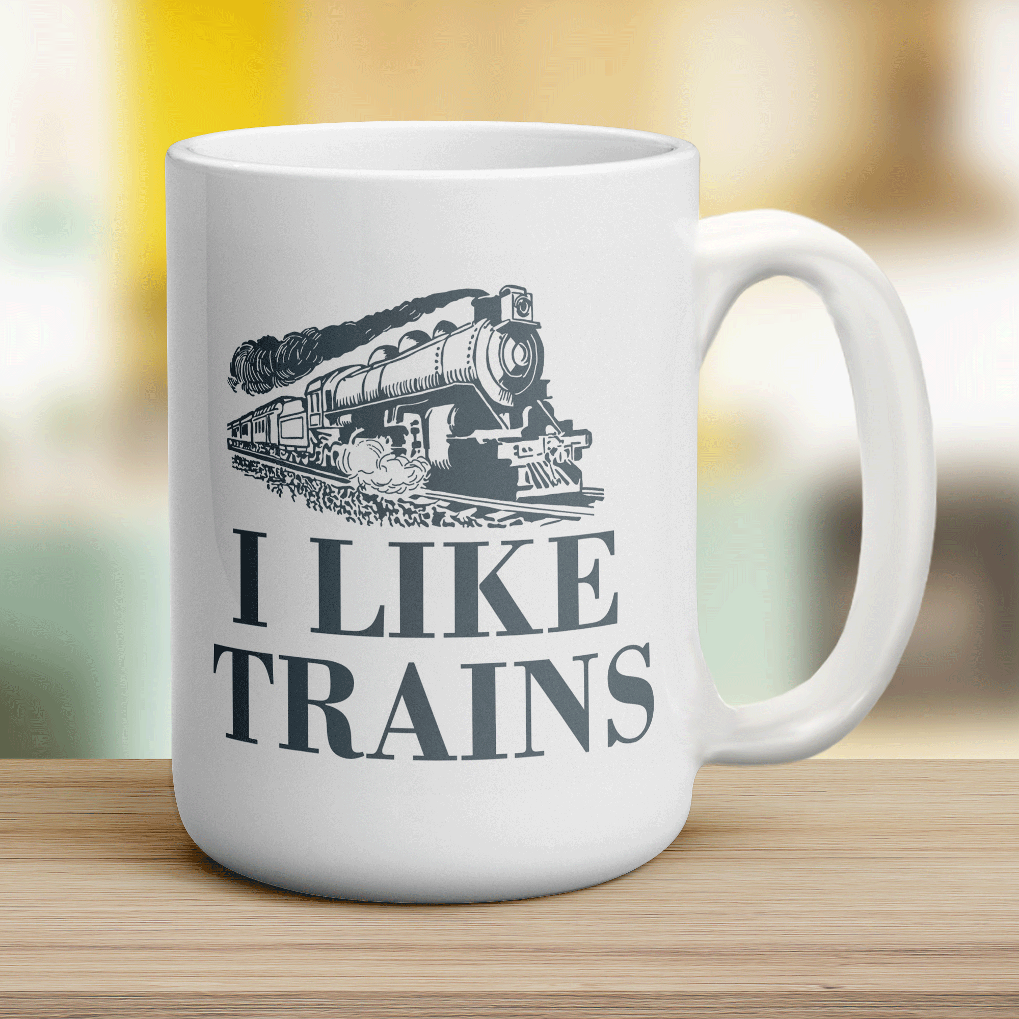 I Like Trains Mug