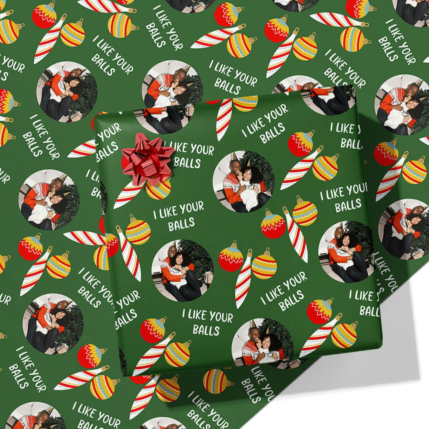I Like Your Balls Photo Wrapping Paper