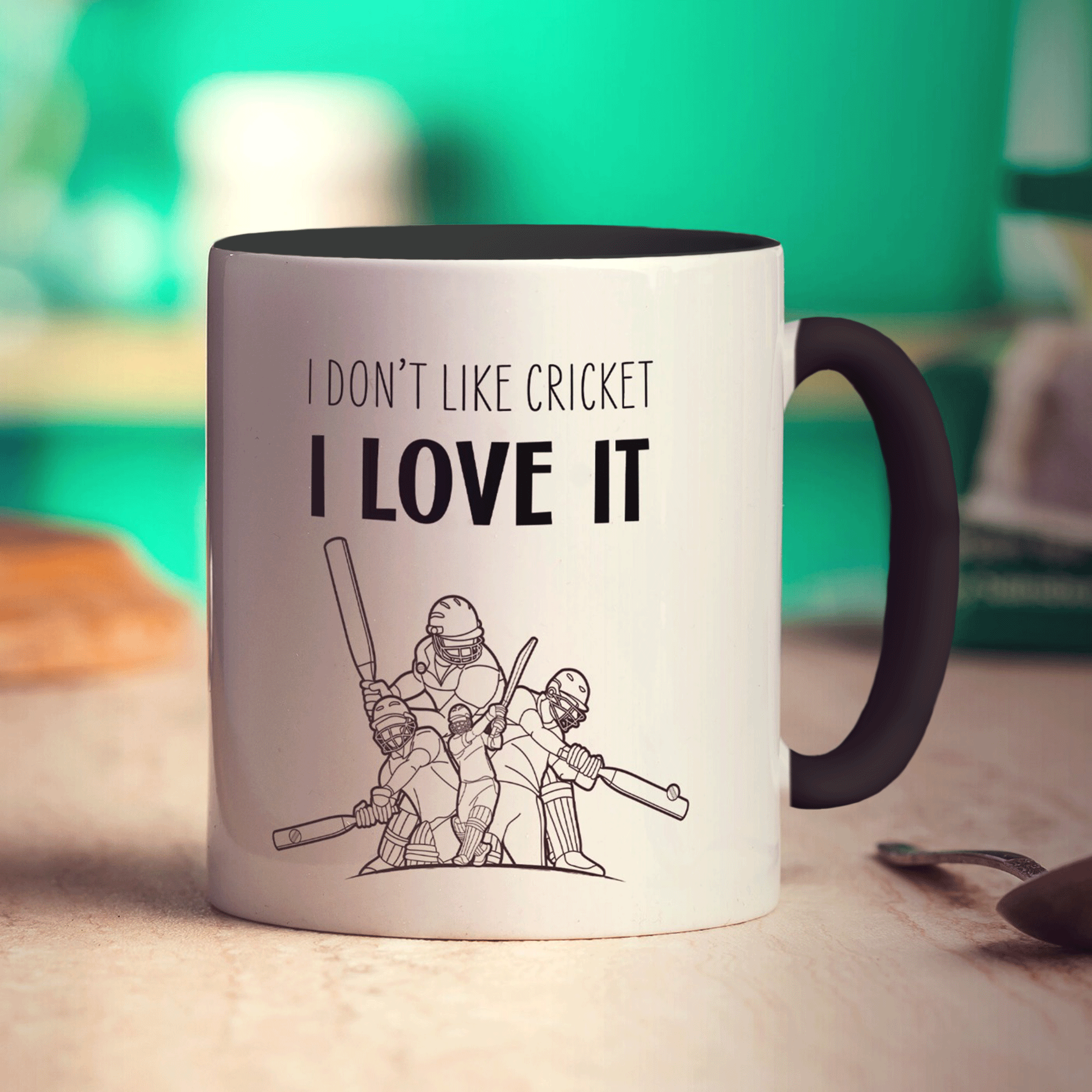 I Don't Like Cricket I Love It Mug