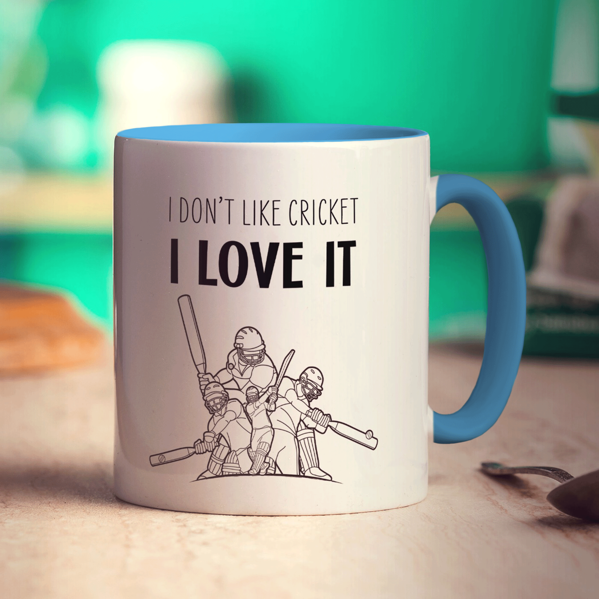 I Don't Like Cricket I Love It Mug