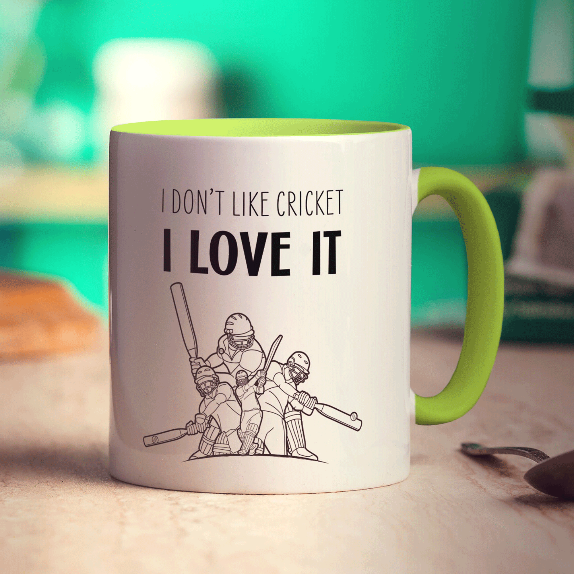 I Don't Like Cricket I Love It Mug