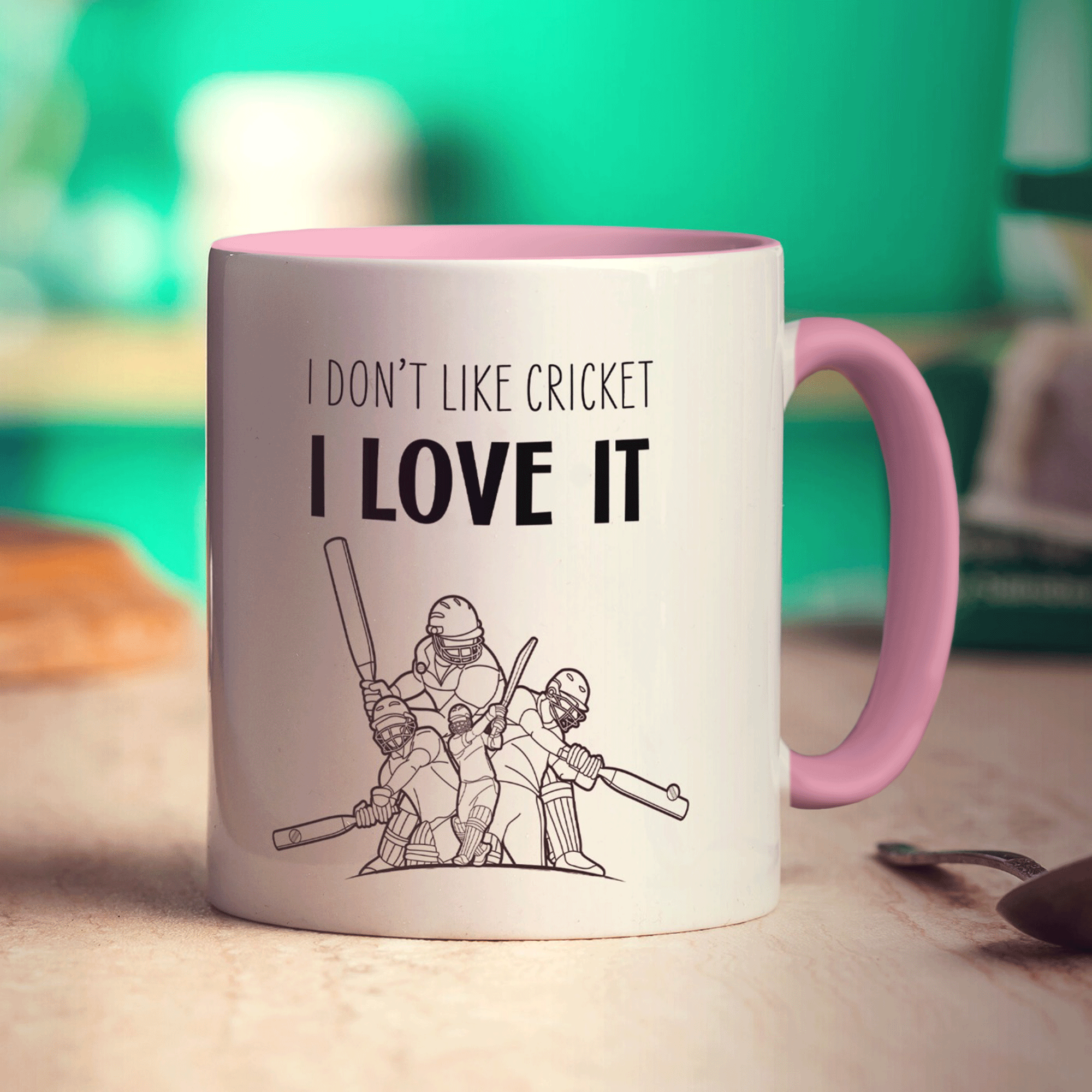 I Don't Like Cricket I Love It Mug