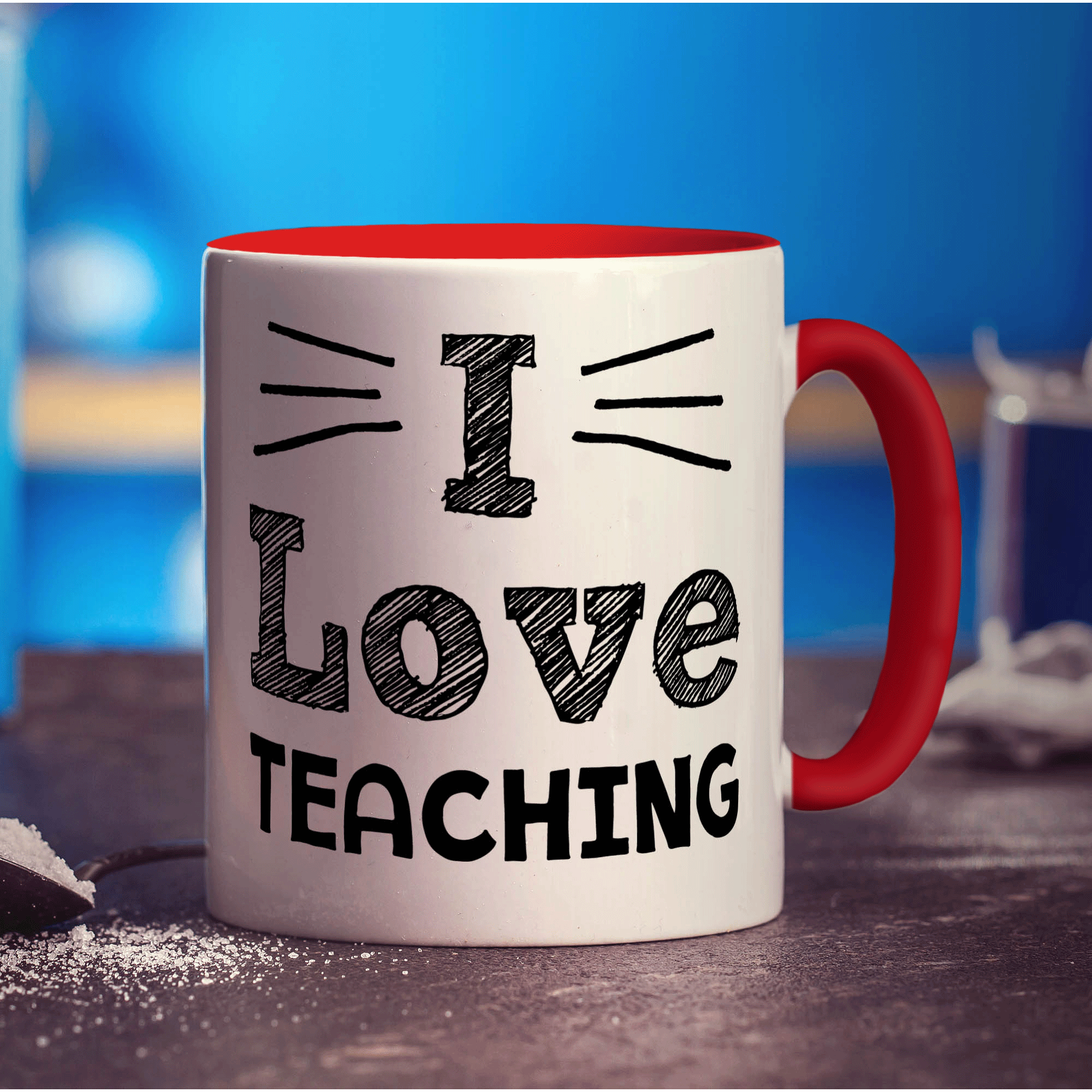 I Love Teaching Mug
