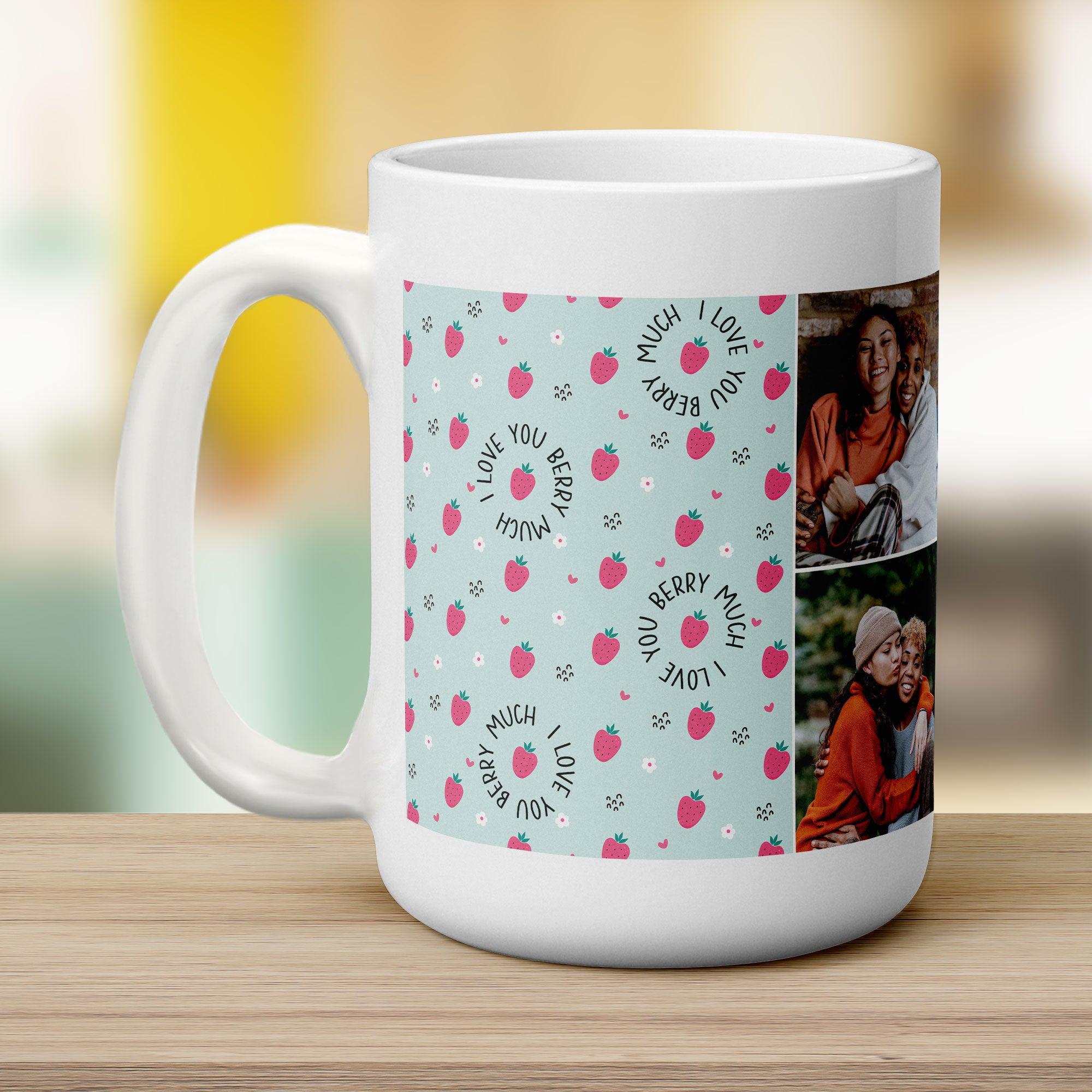 I Love You Berry Much Mug