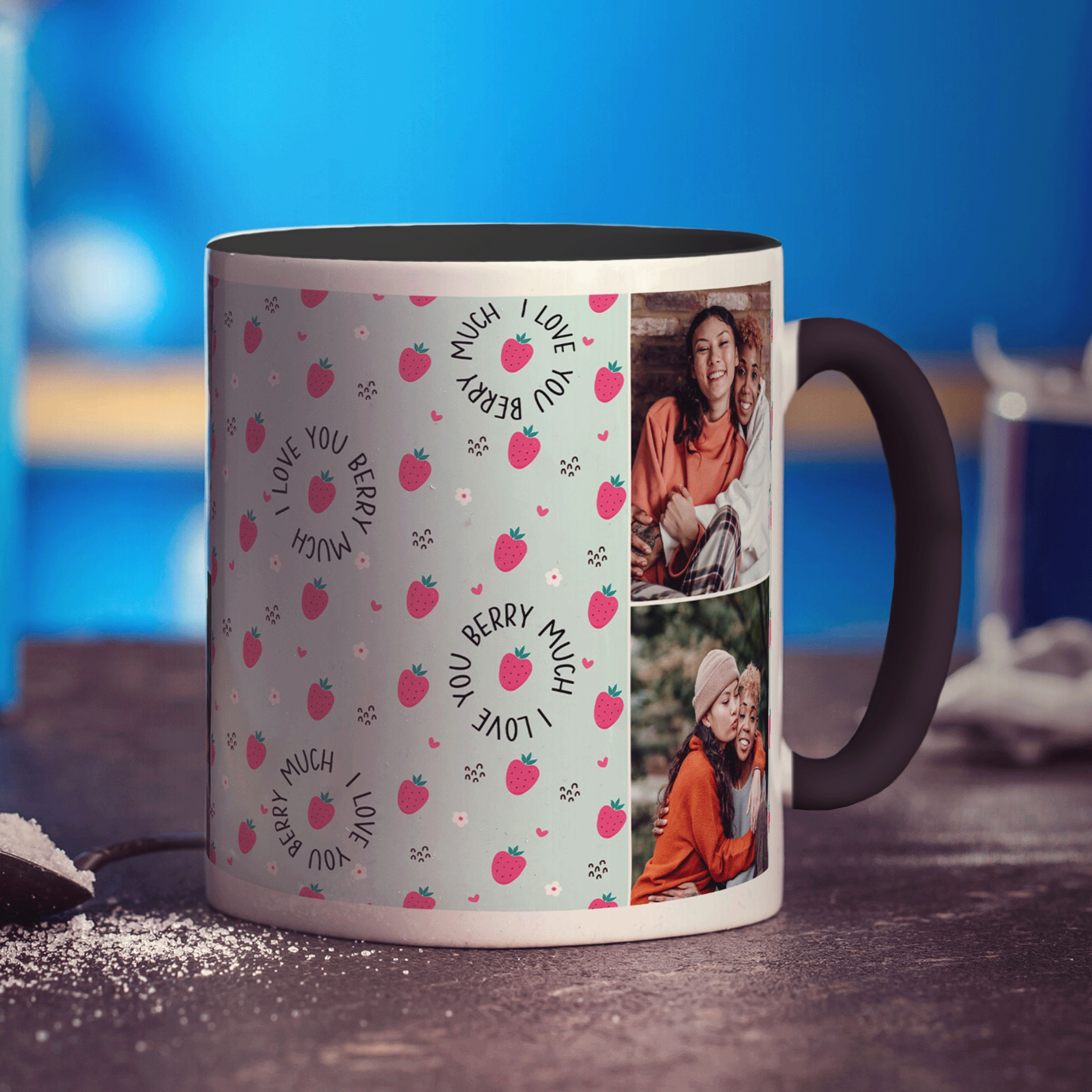 I Love You Berry Much Mug