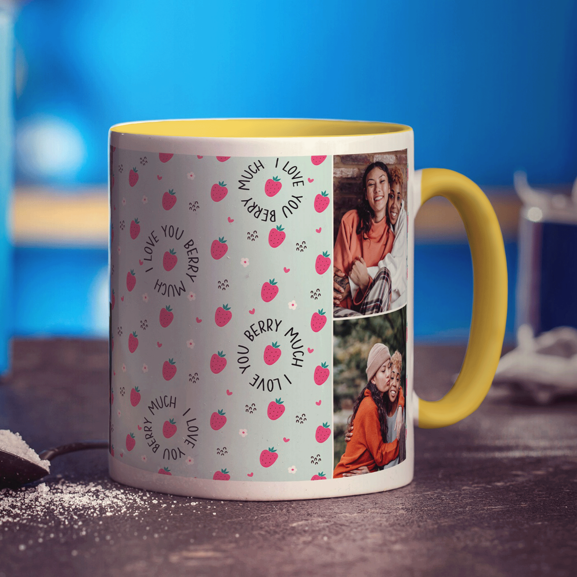 I Love You Berry Much Mug