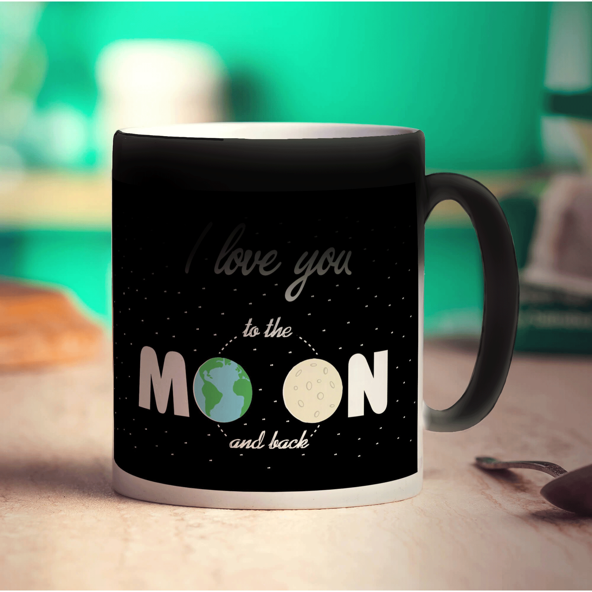 I Love You To The Moon And Back Mug - Standard 330ml (11oz) / Magic Mug