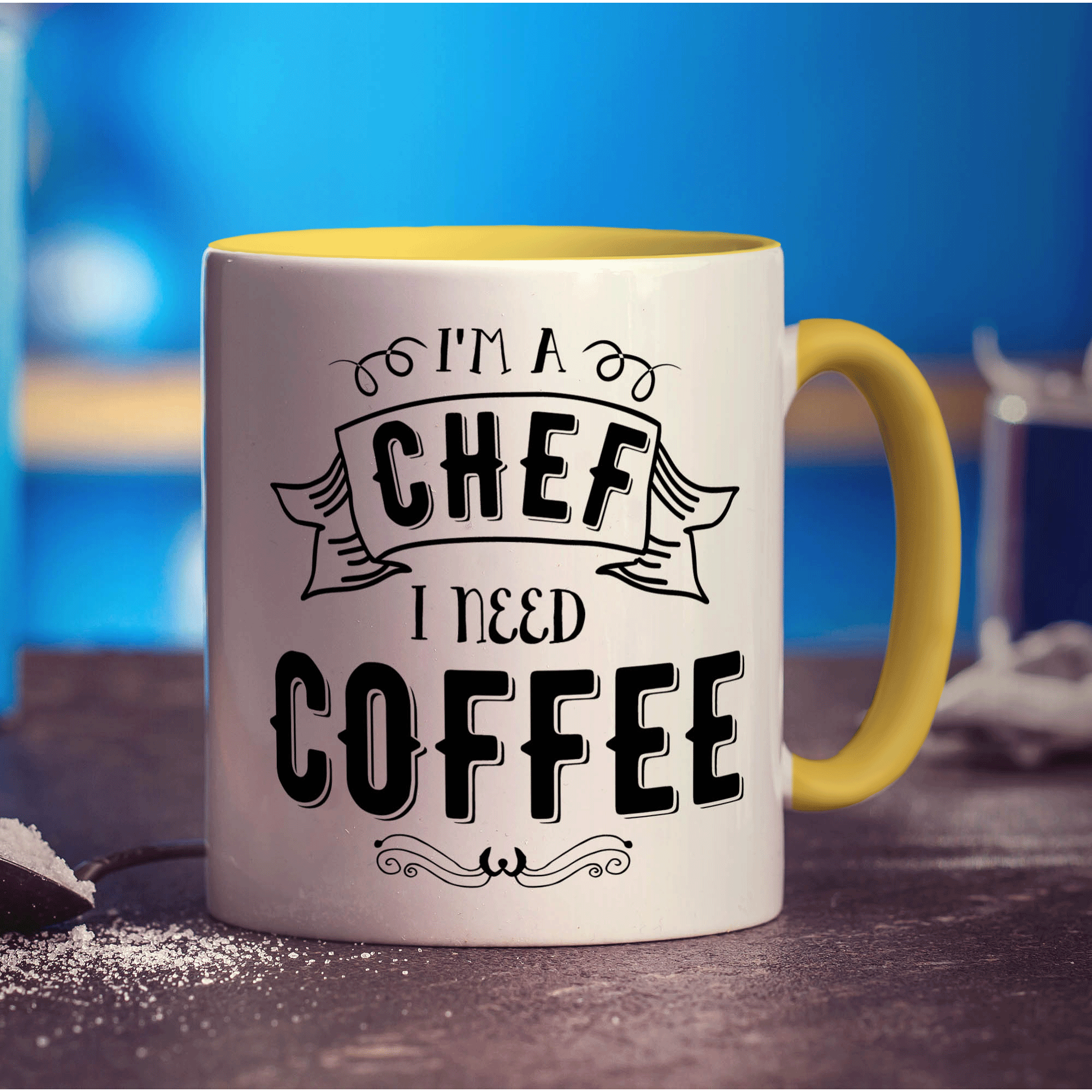 I'm a Chef I Need Coffee Mug