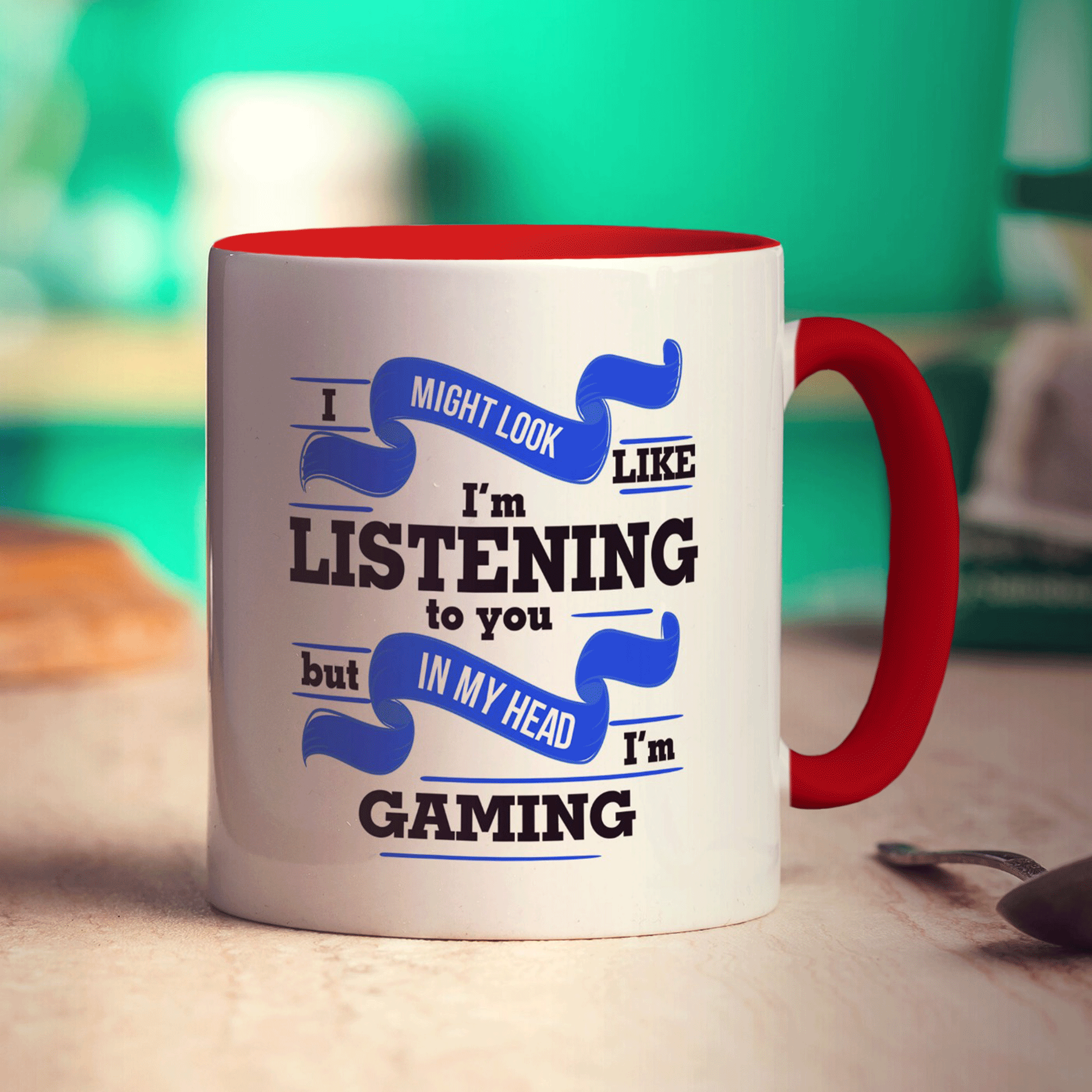I Might Look Like I'm Listening to you But In My Head I'm Gaming Mug