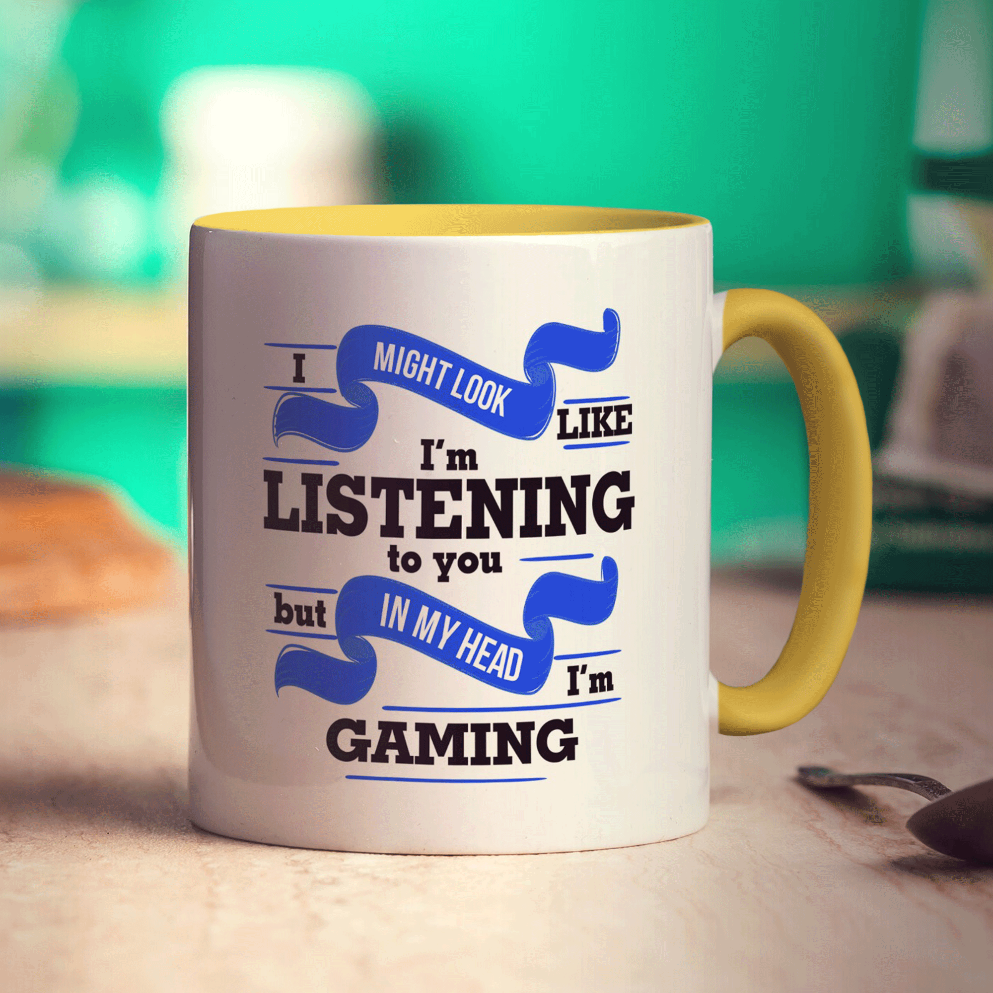 I Might Look Like I'm Listening to you But In My Head I'm Gaming Mug