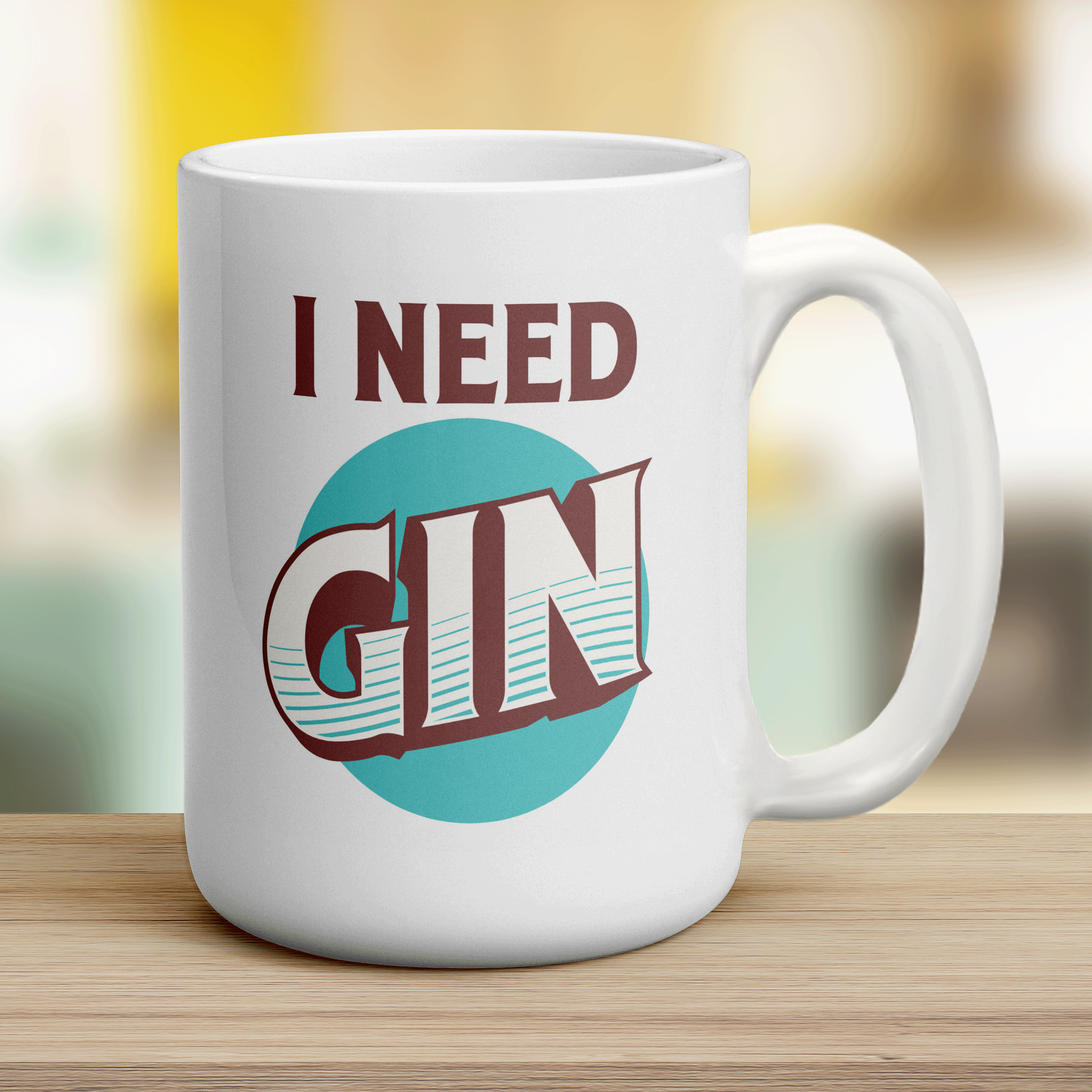 I Need Gin Mug