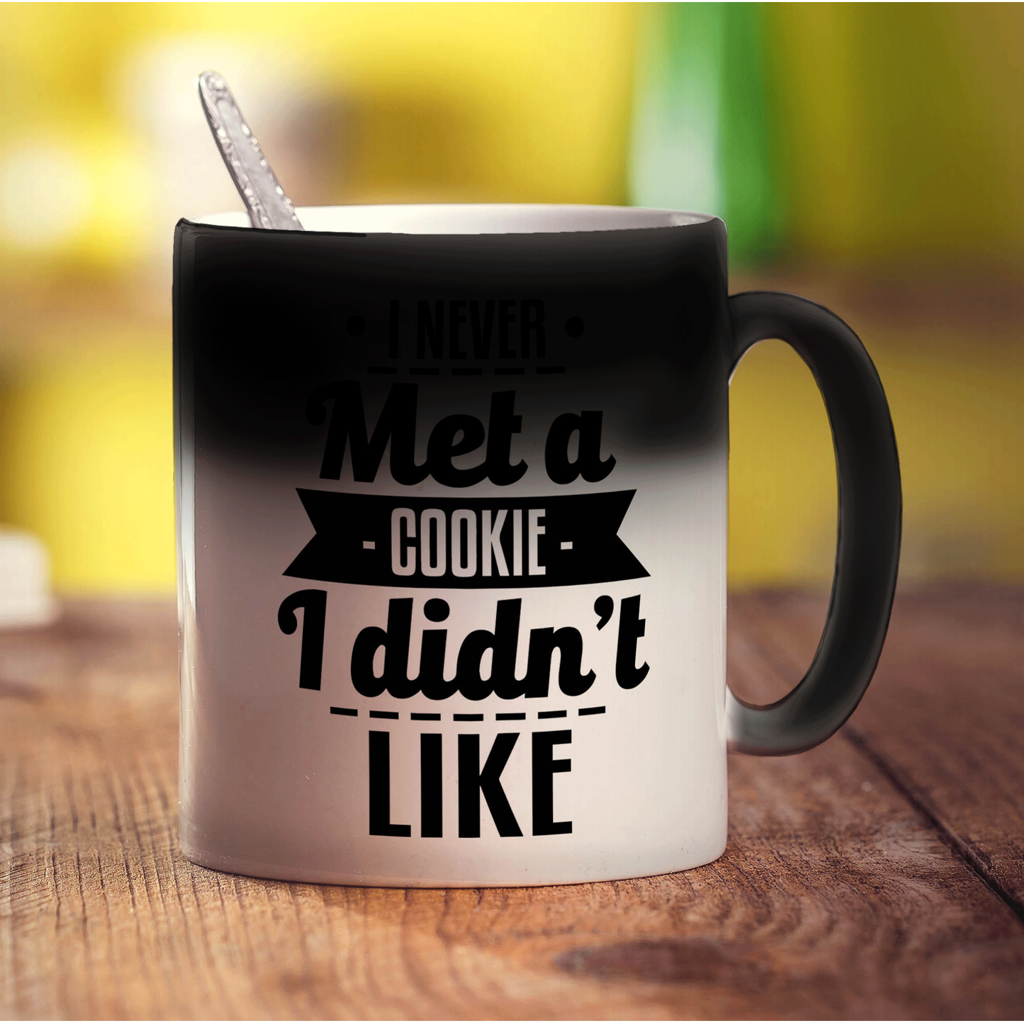 I Never Met a Cookie I Didn't Like Mug - Standard 330ml (11oz) / Magic Mug