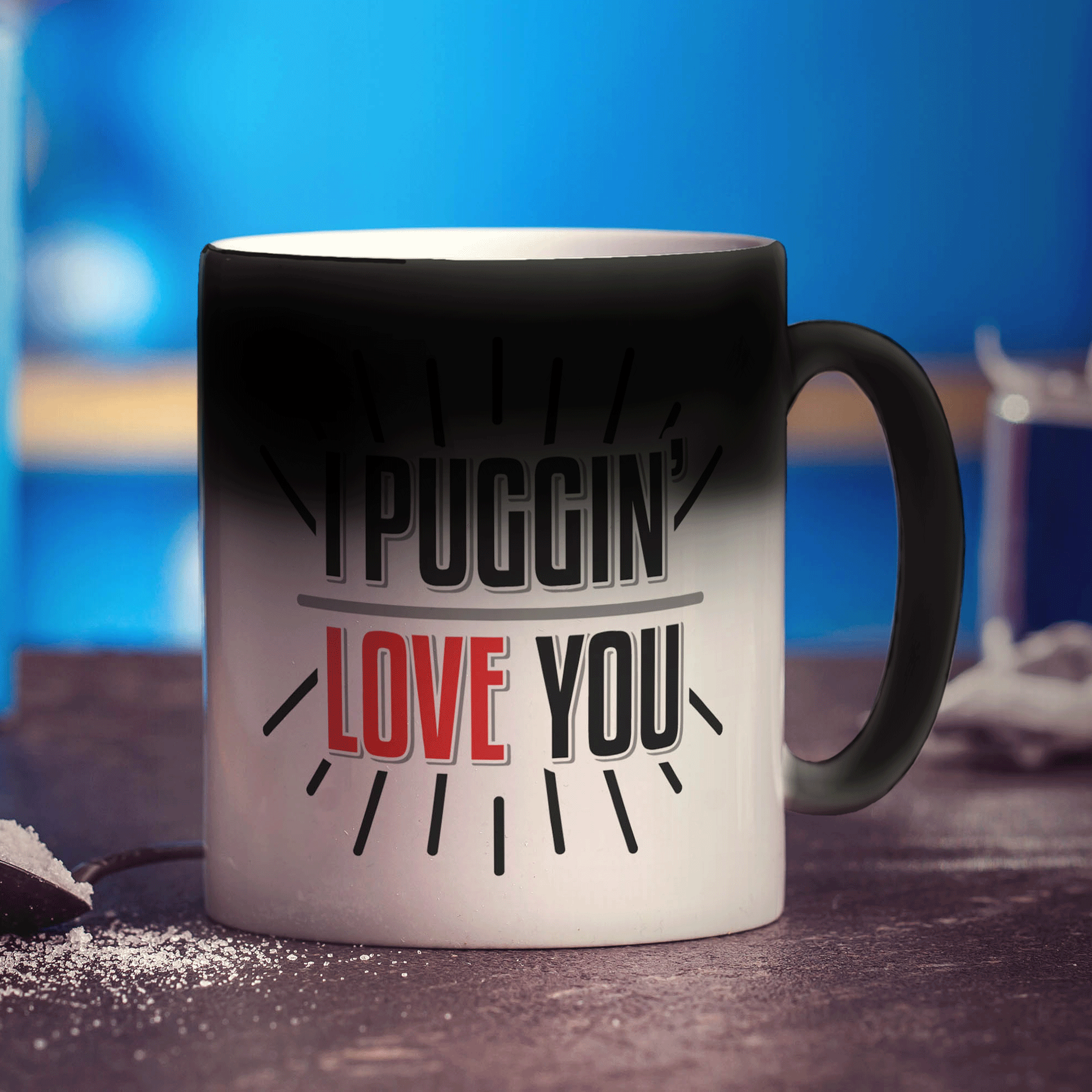 I Puggin' Love You Mug