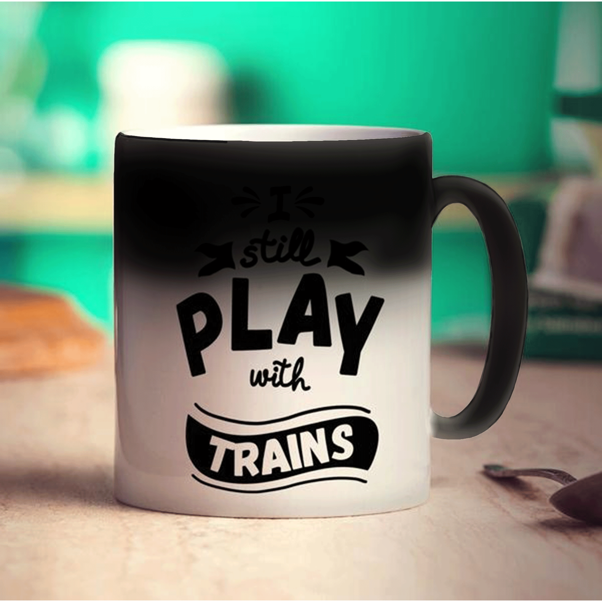 I Still Play with Trains Mug