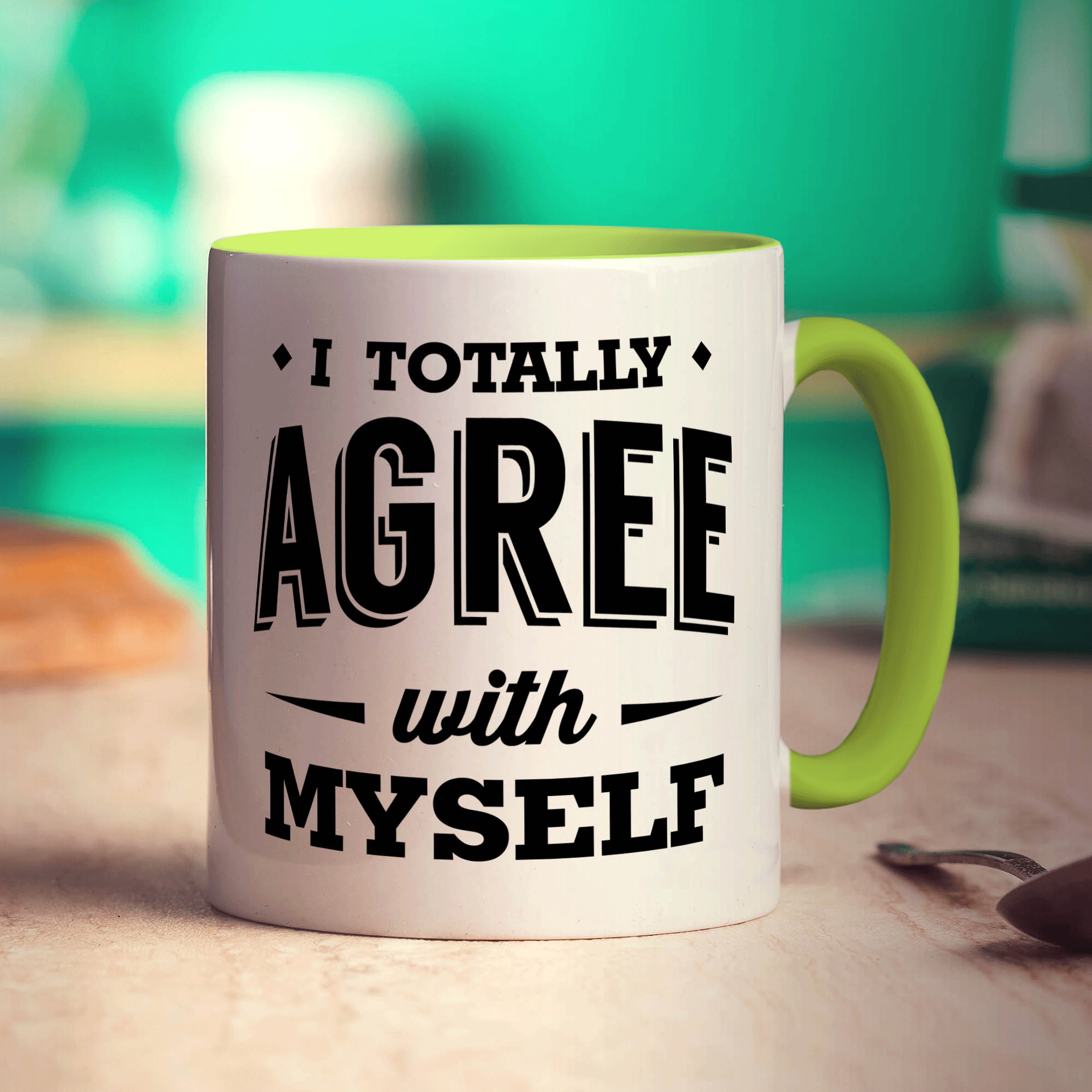 I Totally Agree with Myself Mug